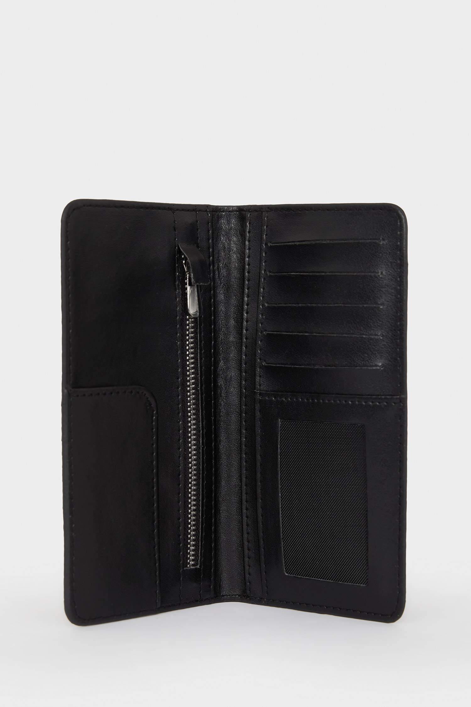 AtolyeWolf x DeFacto Erkek Kroko Desenli Suni Deri Cüzdan