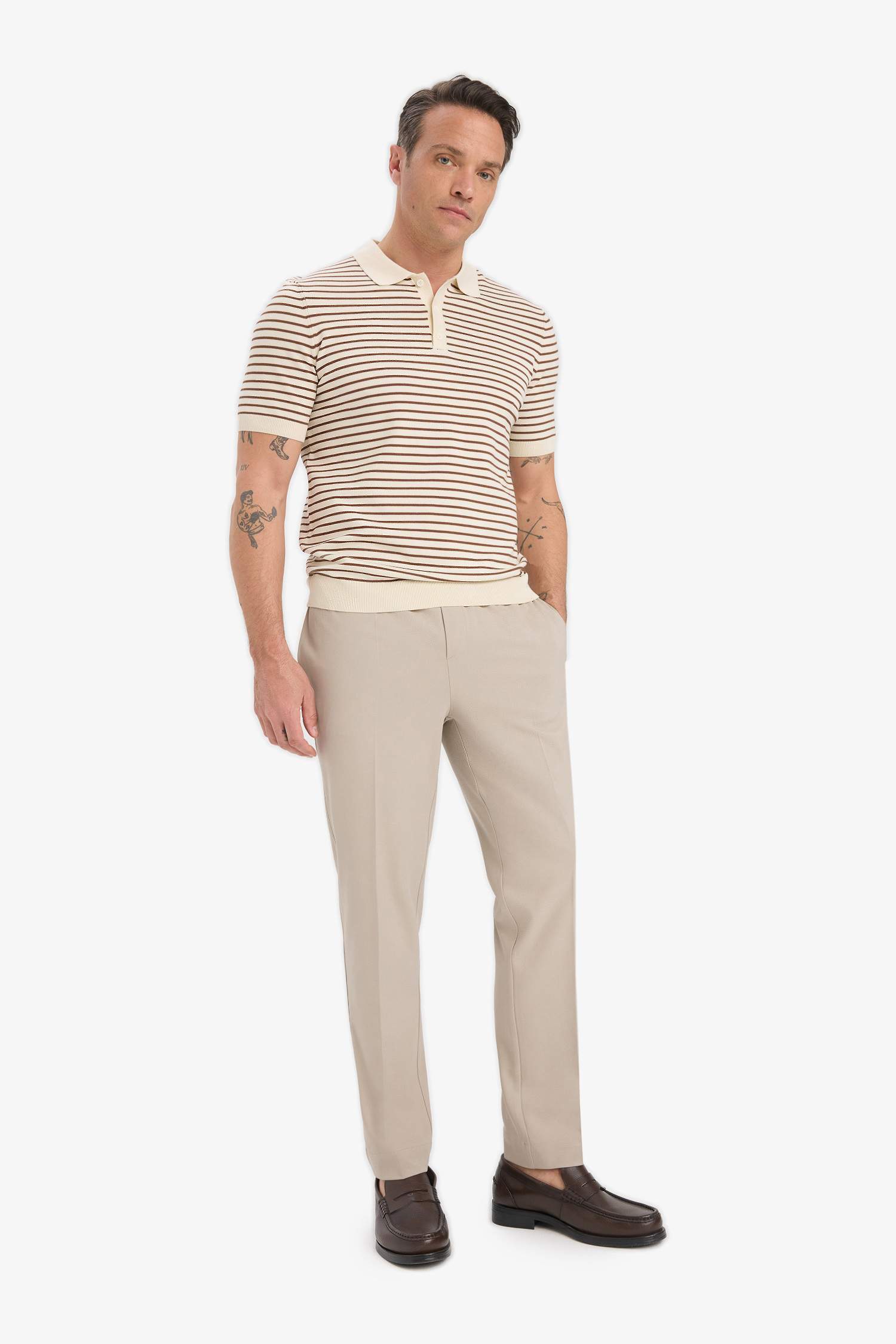 поло жаға трикотаж Поло