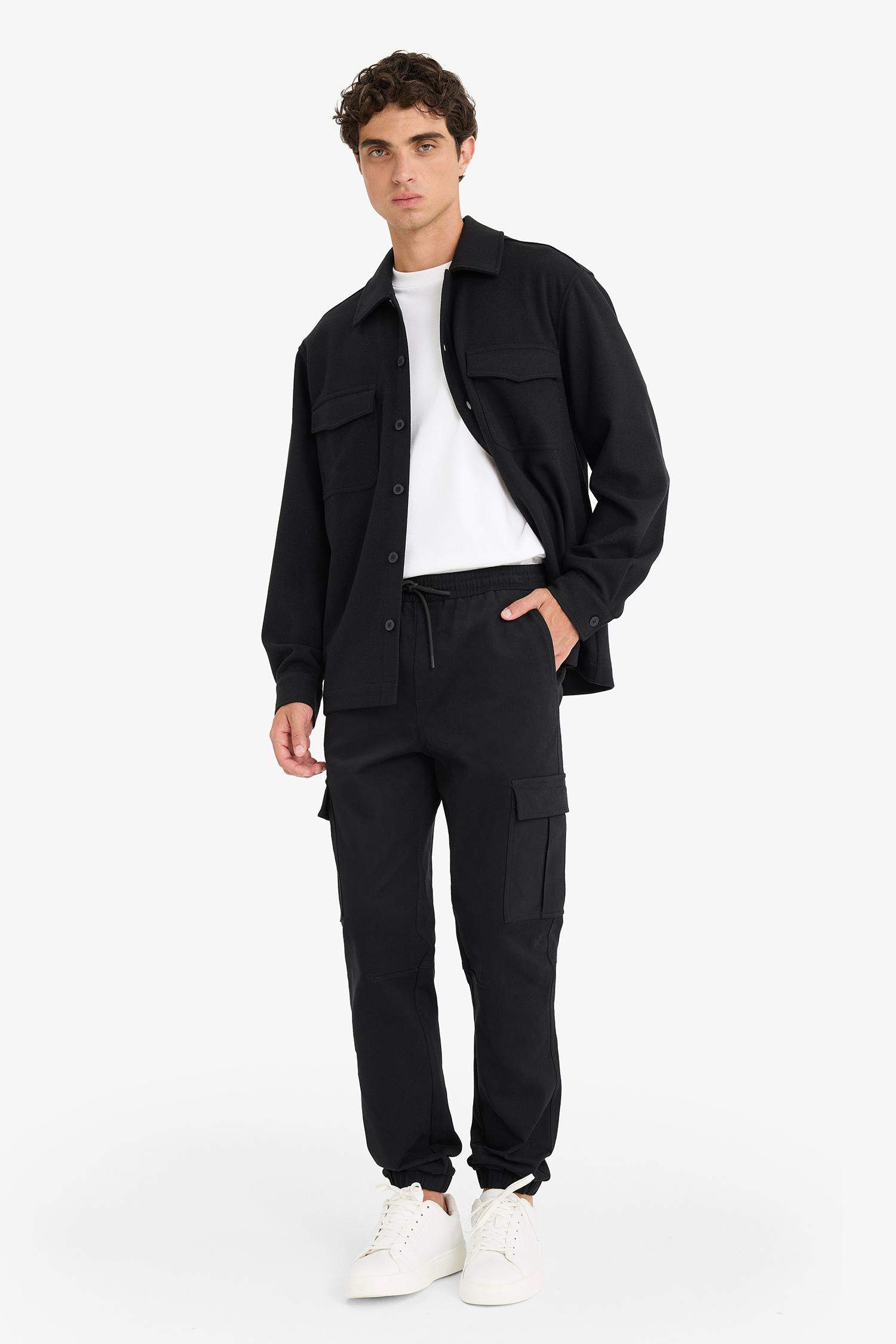 Kargo Cepli Jogger Paça Pantolon