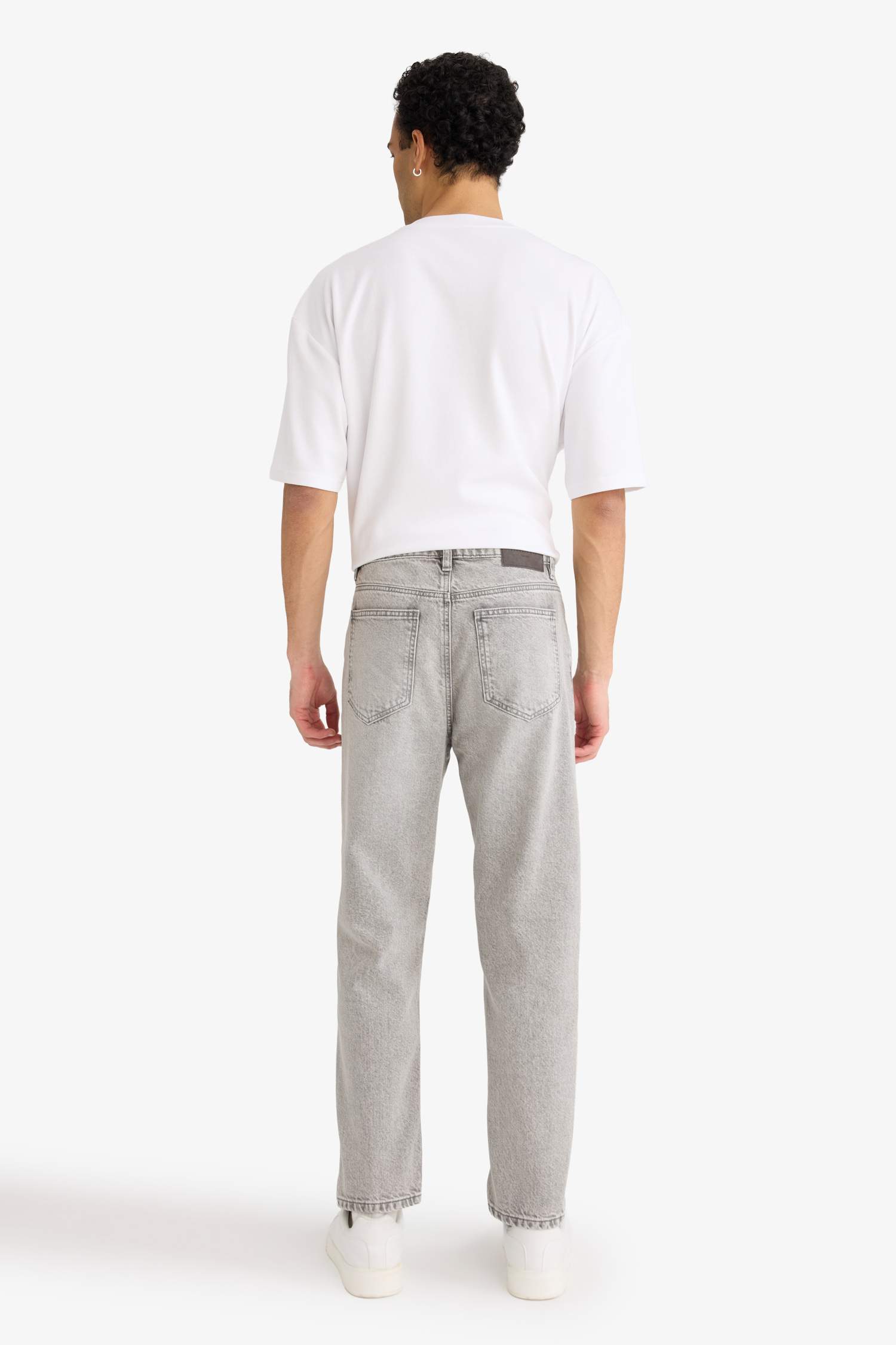 سروال جينز 90’S سليم فيت بساق ضيق