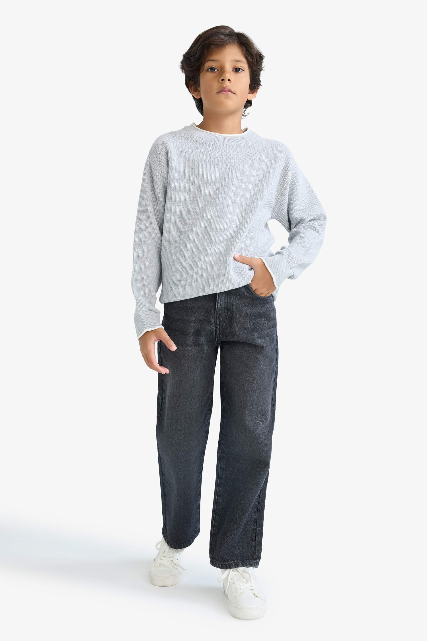 Boy Crew Neck Pullover