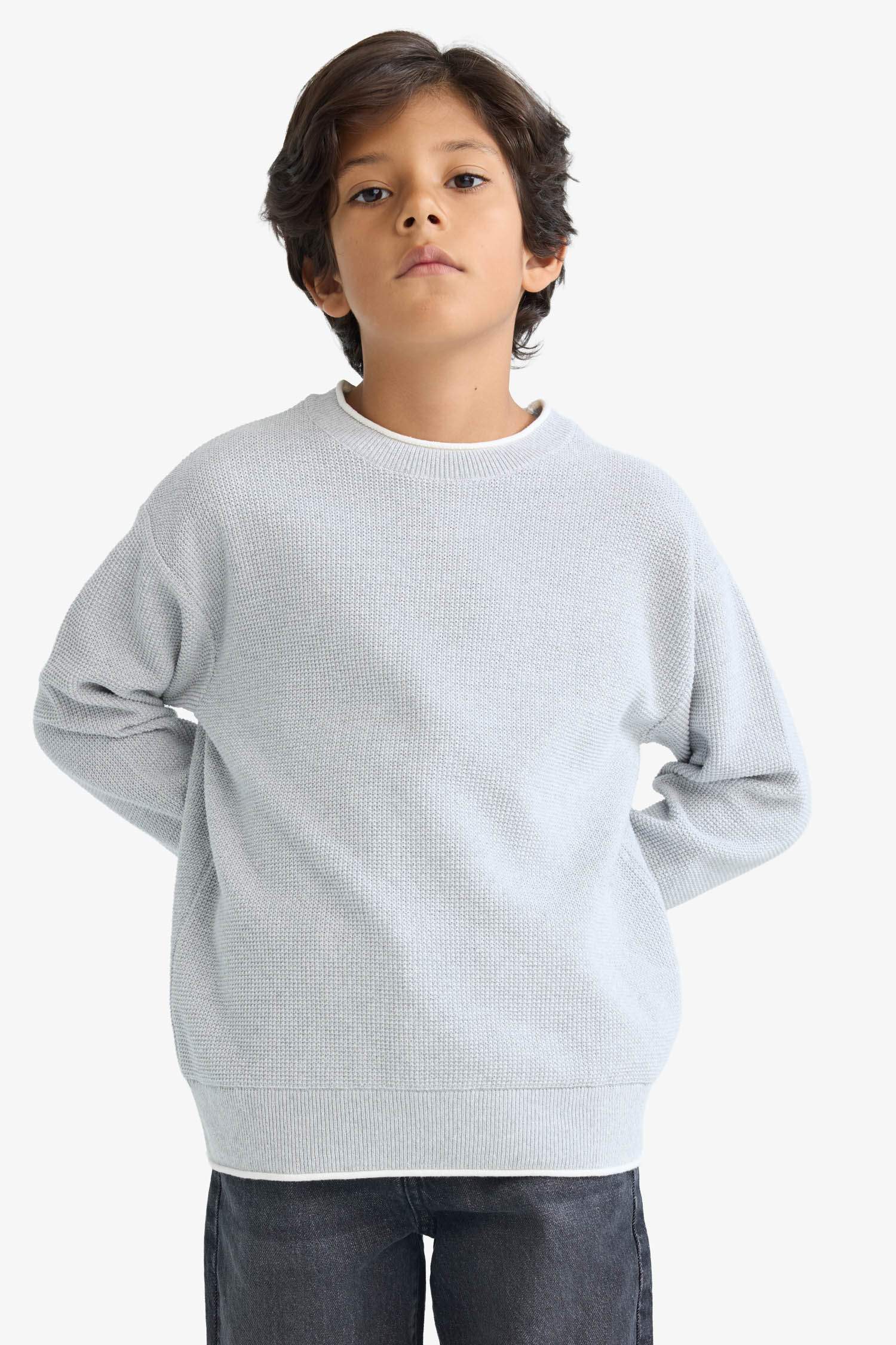 Boy Crew Neck Pullover