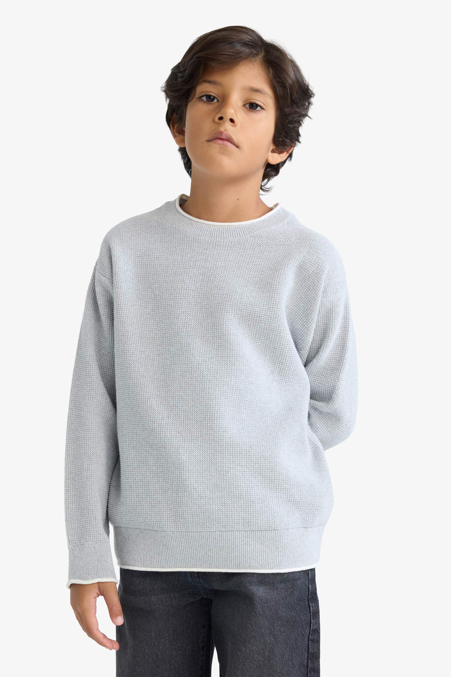 Boy Crew Neck Pullover