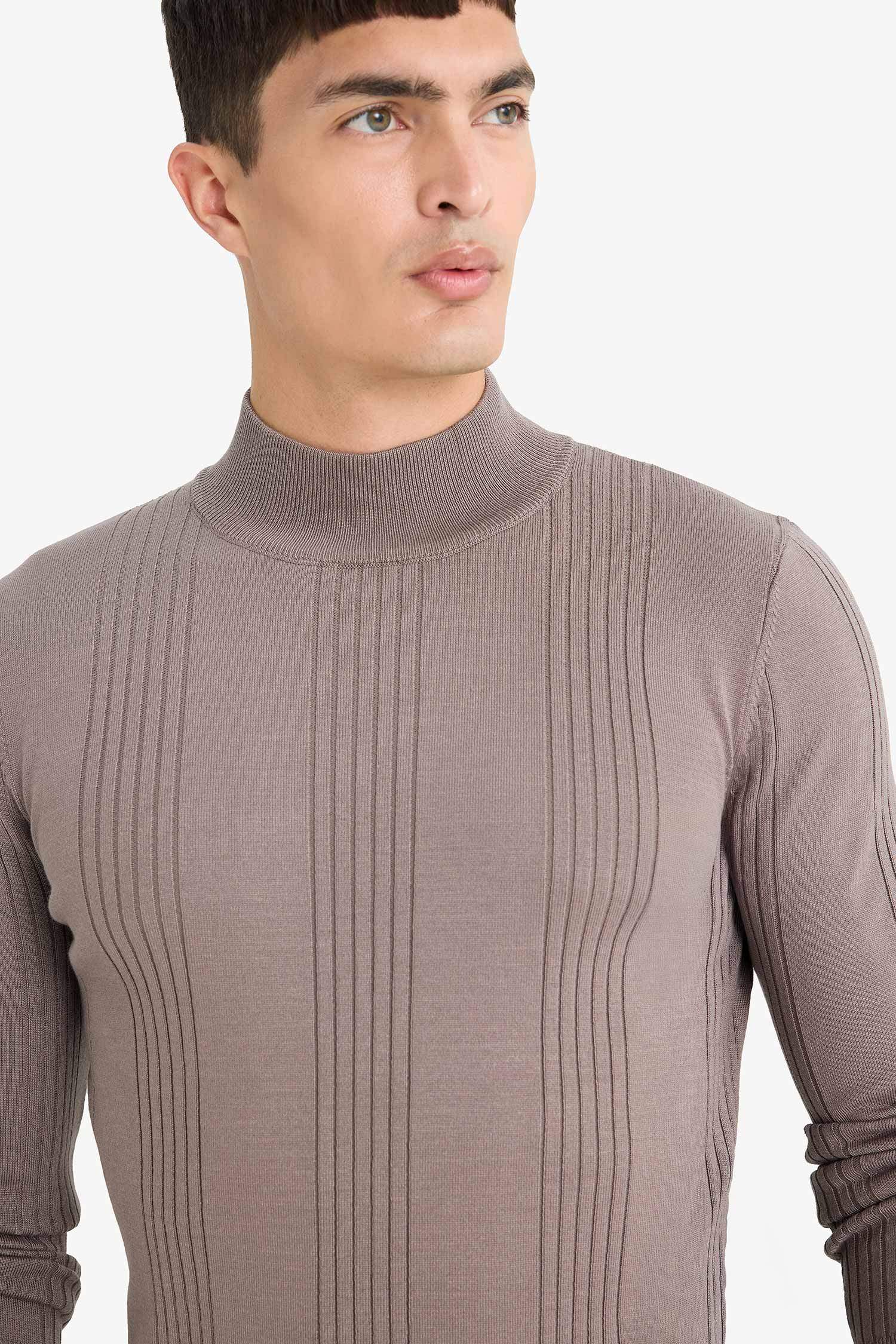 Standard Fit Half Turtleneck Knitwear Pullover