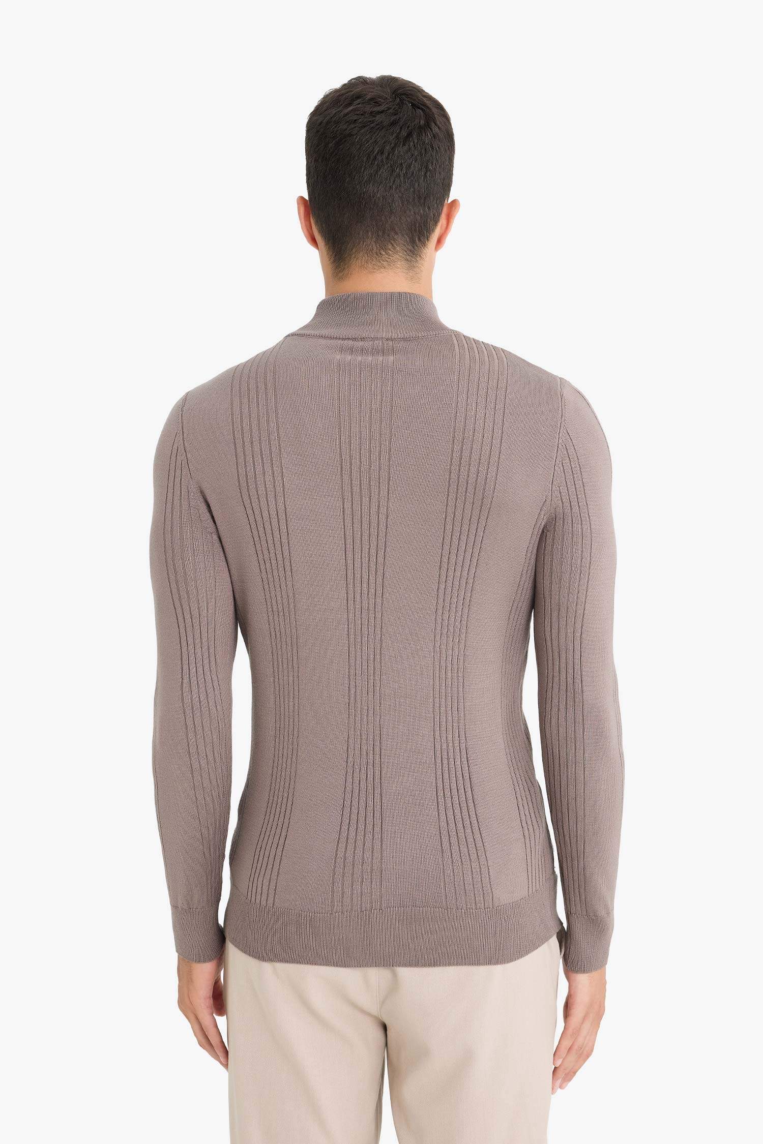 Standard Fit Half Turtleneck Knitwear Pullover