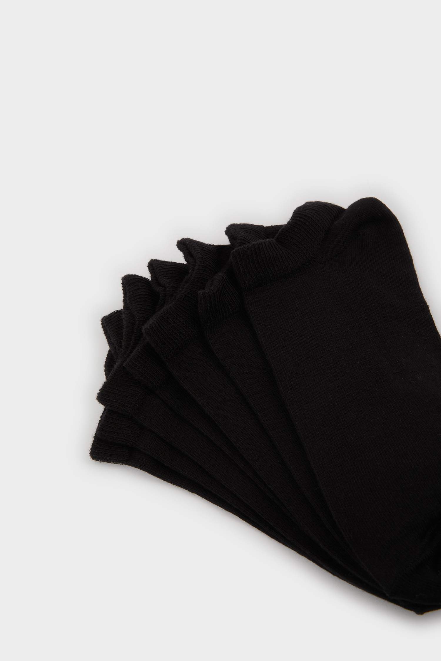 Erkek 7'li Pamuklu Patik Çorap