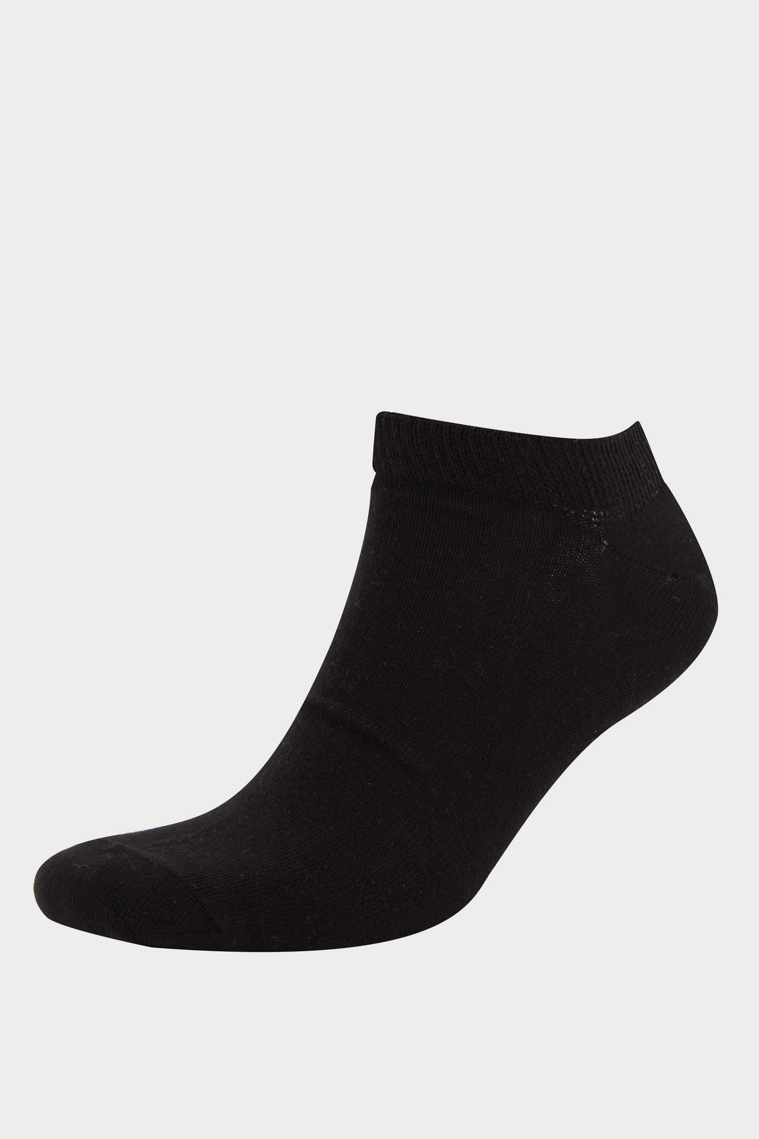 Erkek 7'li Pamuklu Patik Çorap