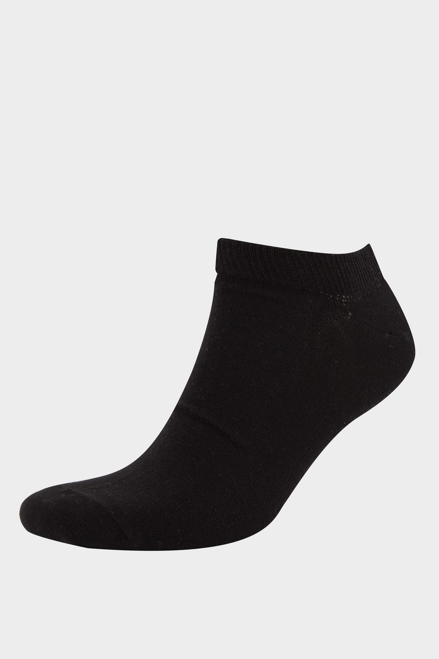 Erkek 7'li Pamuklu Patik Çorap