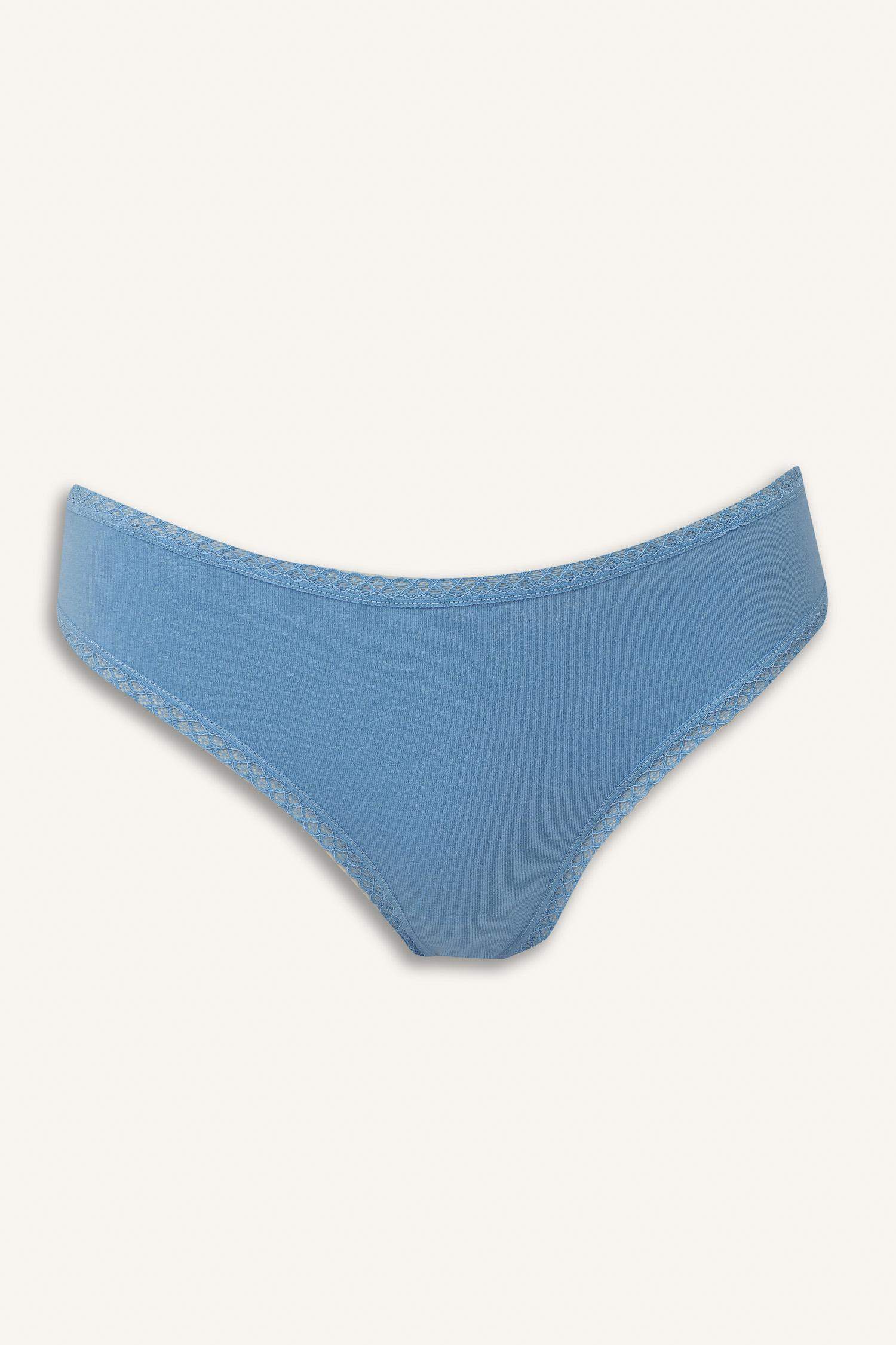 Женские трусы-бразилиана (3 шт.) с кружевными деталями - Fall in Love