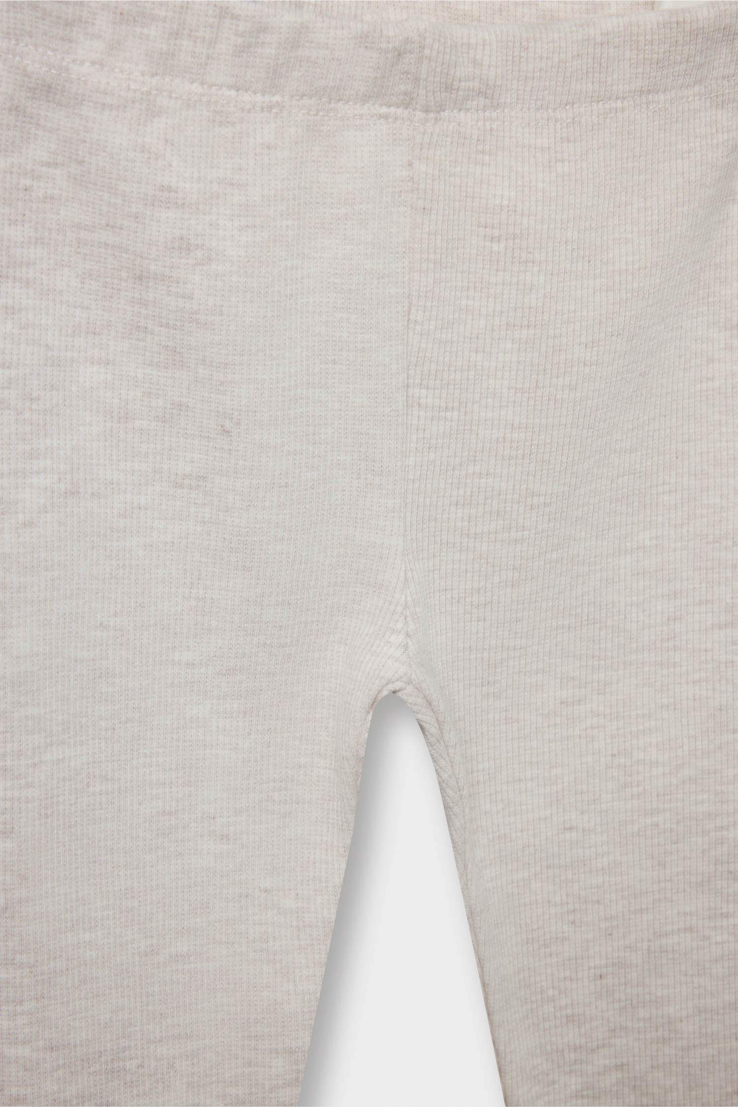 بنطلون ليجن بناتي برجل واسع مضلع - قطعتين