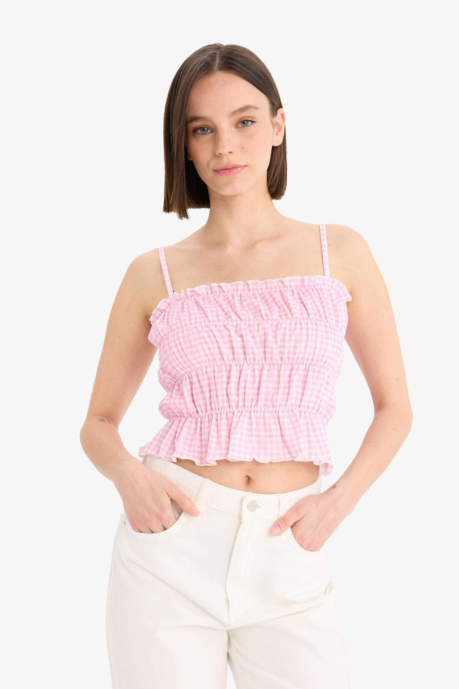 Slim Fit Strappy Tank Top