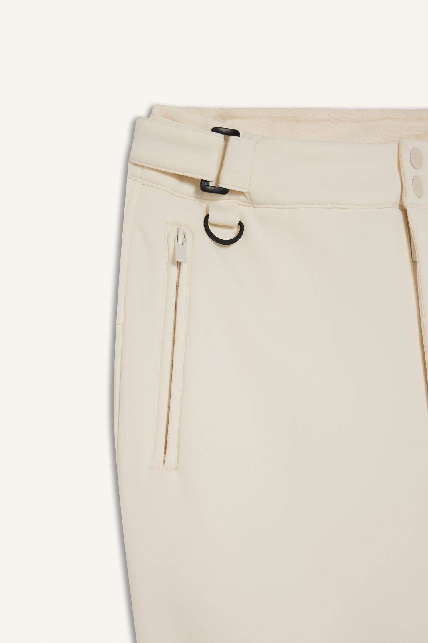 Regular Fit Fleto Cepli İspanyol Paça Ekstra Uzun Softshell Kayak Pantolonu