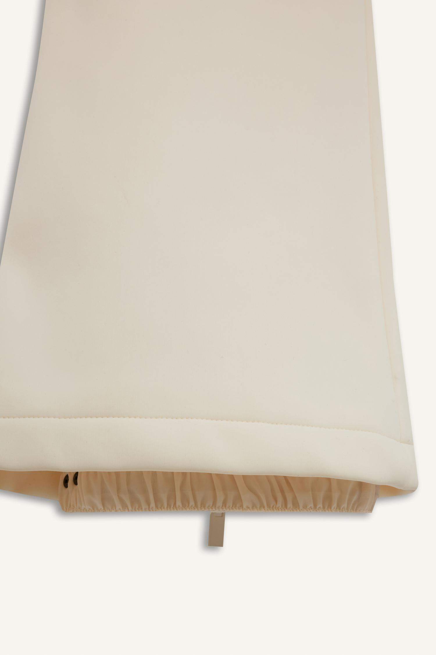 Regular Fit Fleto Cepli İspanyol Paça Ekstra Uzun Softshell Kayak Pantolonu