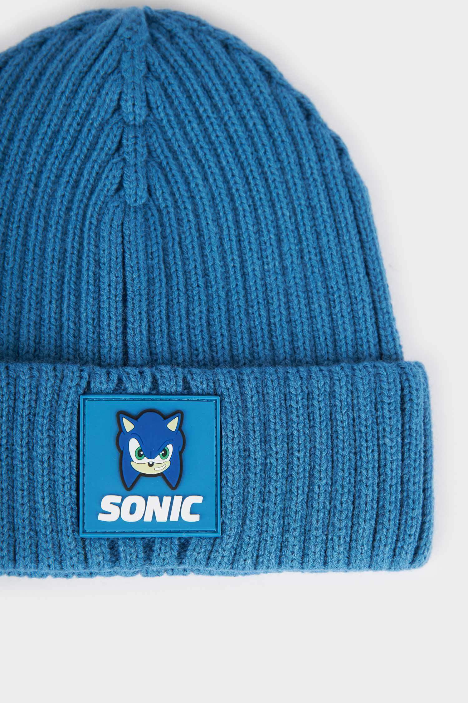 Erkek Çocuk Sonic The Hedgedog: Modern Triko Bere