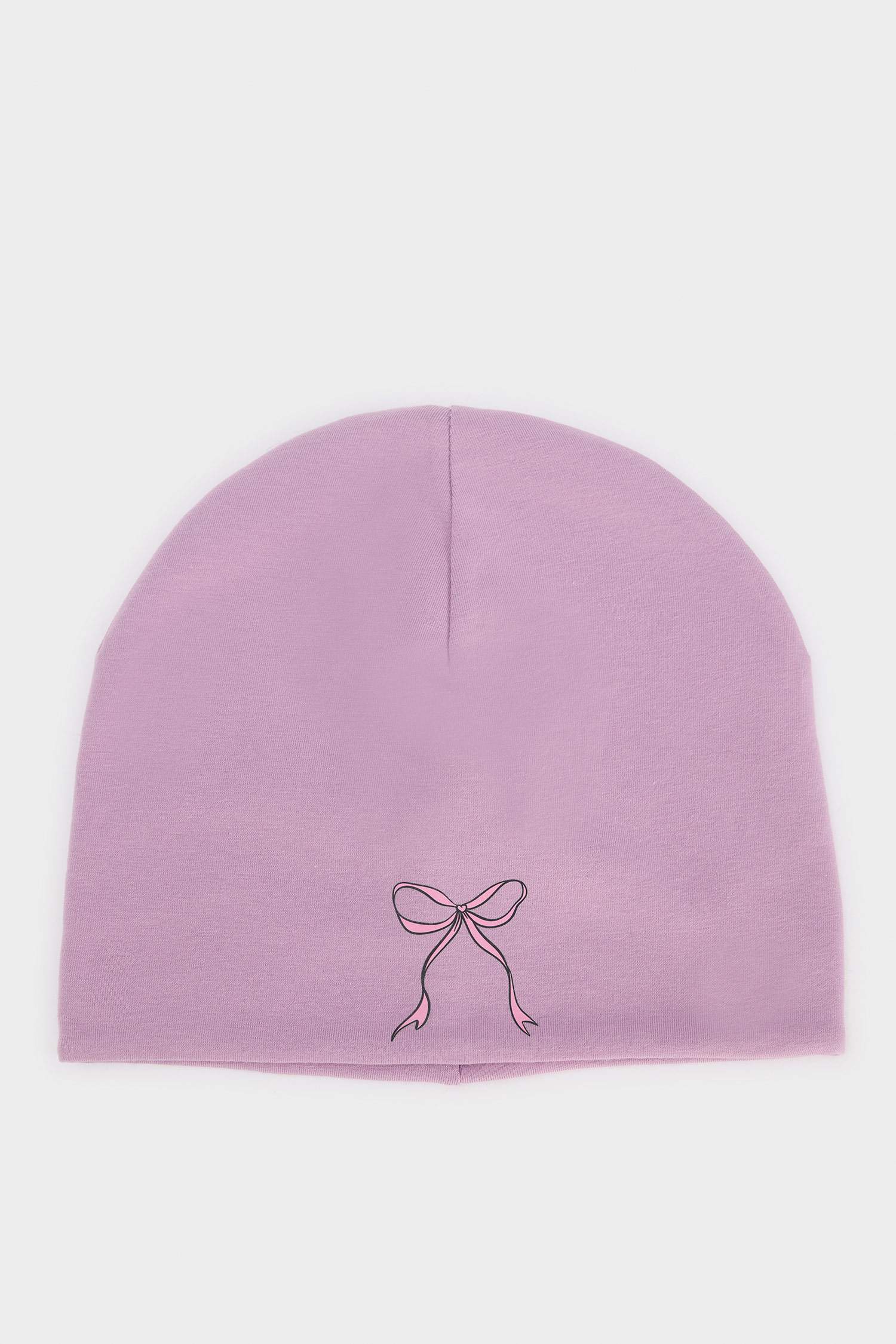 Kız Çocuk Baskılı Pamuklu Bere