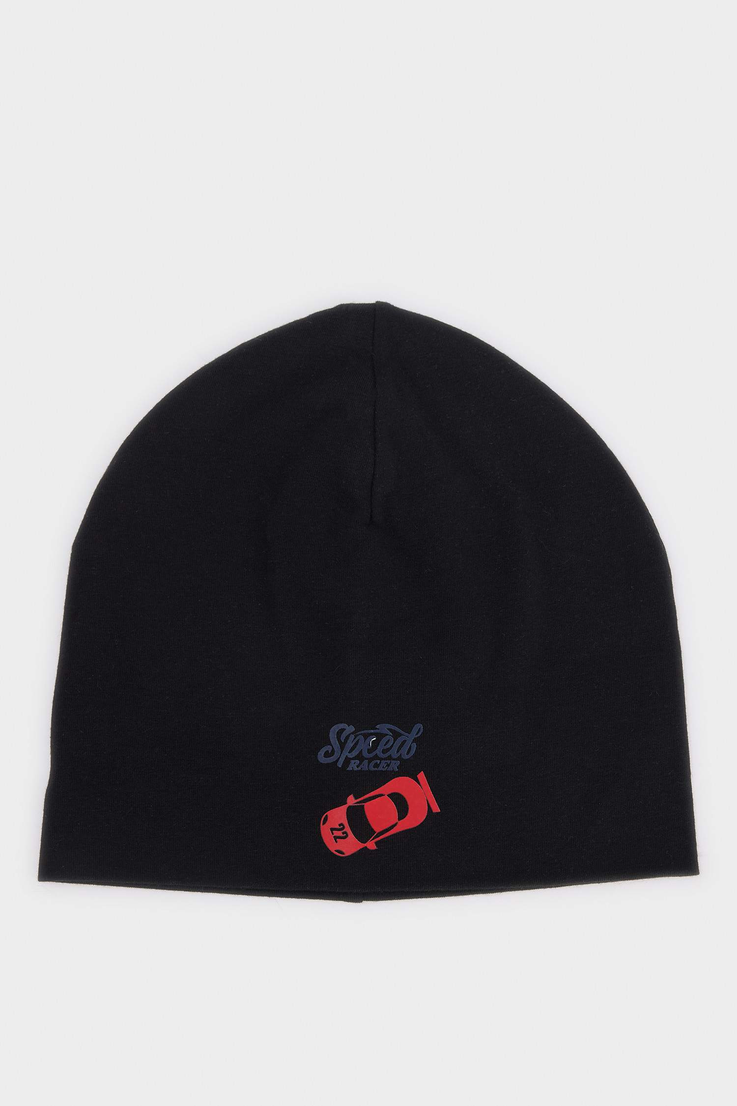 Erkek Çocuk Baskılı Pamuklu Bere