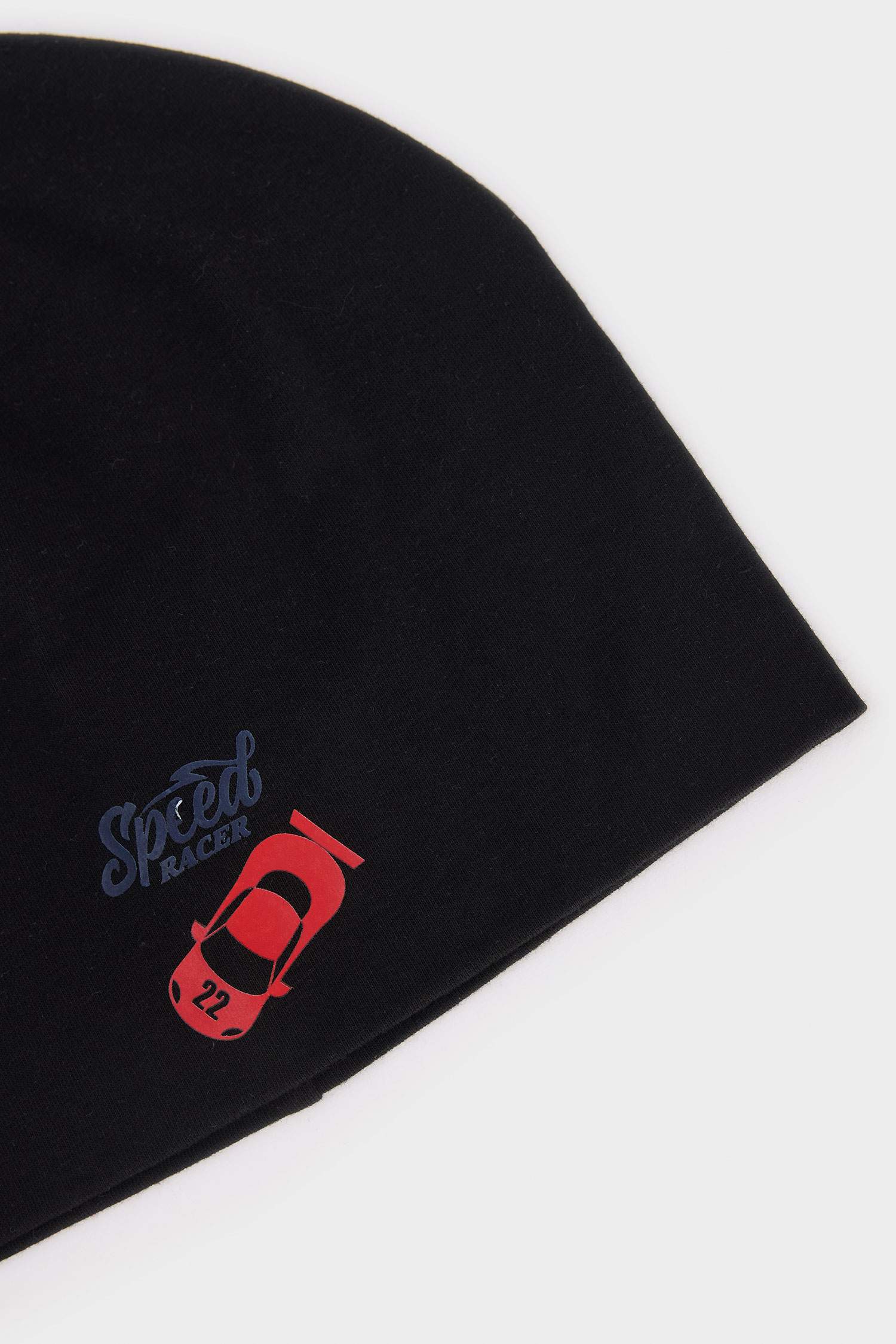 Erkek Çocuk Baskılı Pamuklu Bere