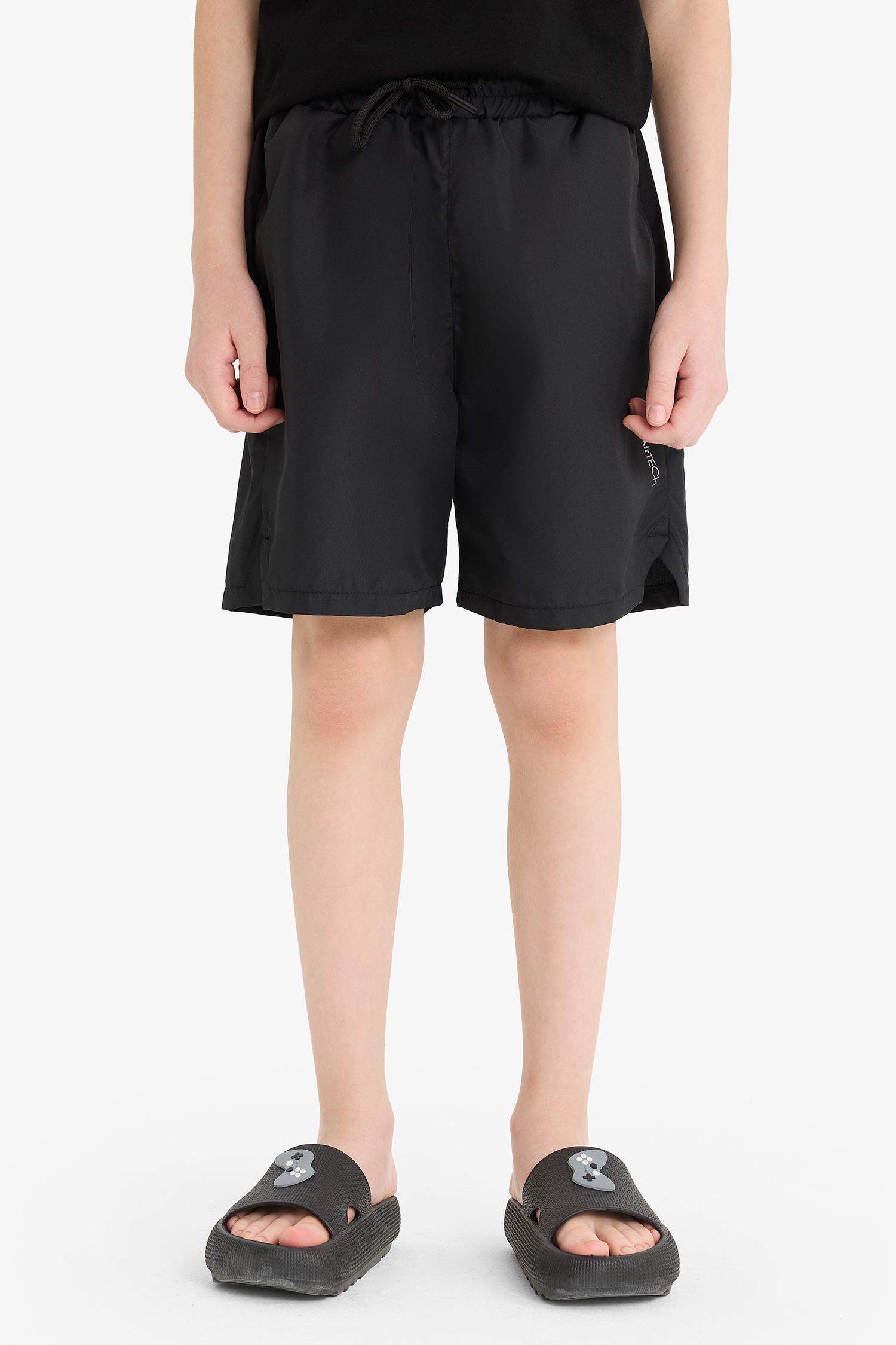 Erkek Çocuk Beli Lastikli Baskılı Şort