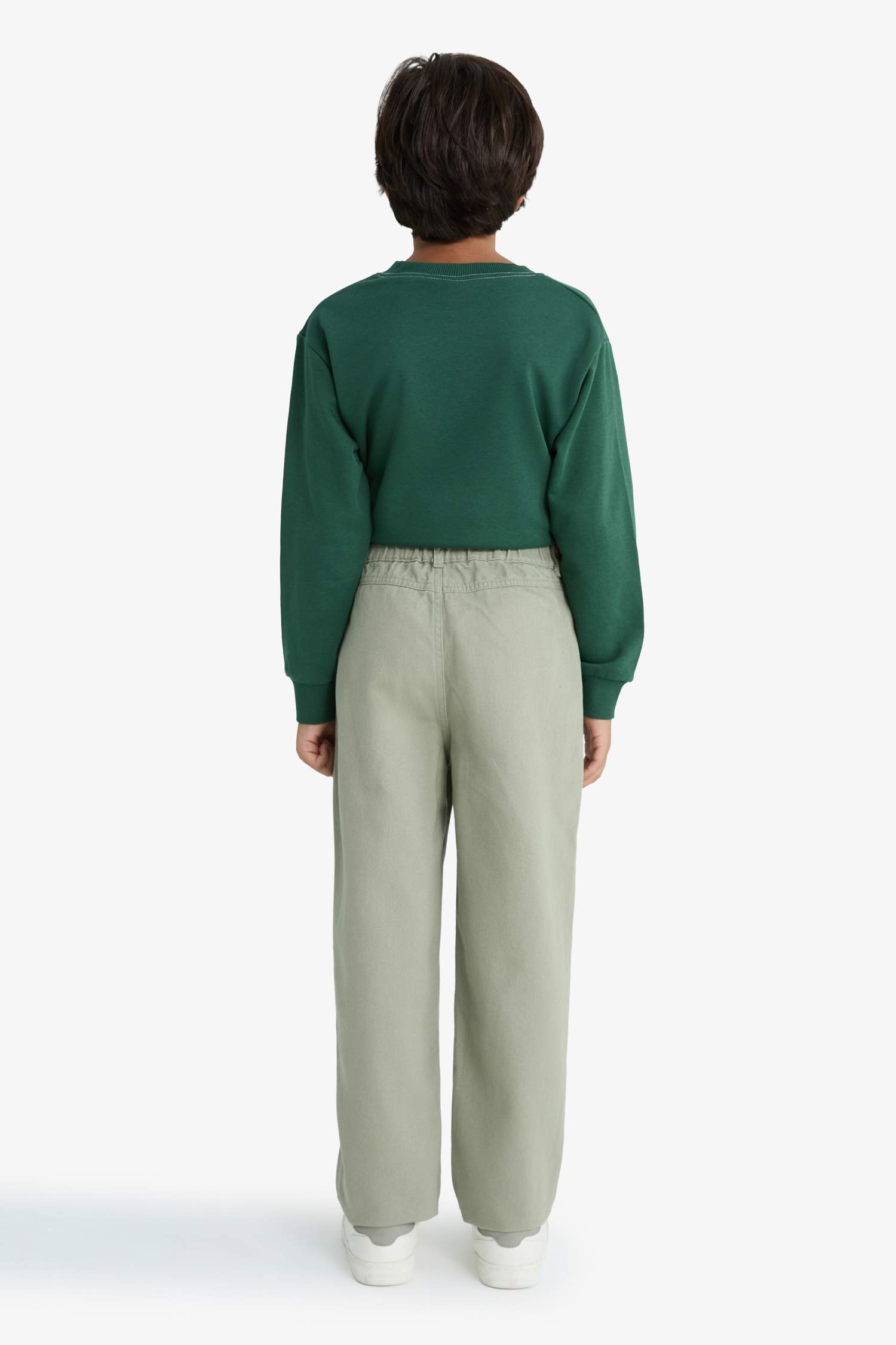 بنطرون جبردين قصة فضفاضة ستاندارت بجيب