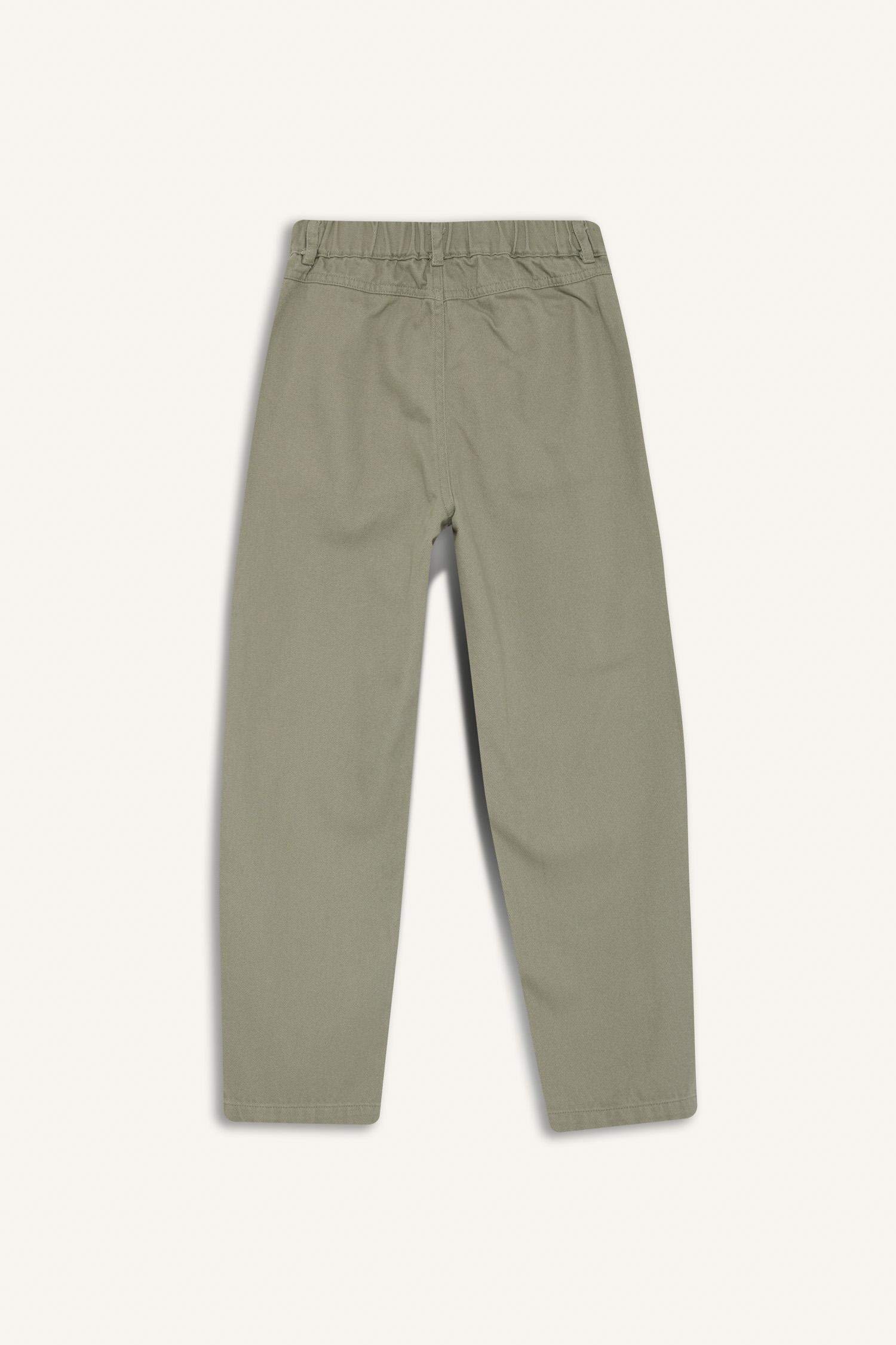 بنطرون جبردين قصة فضفاضة ستاندارت بجيب