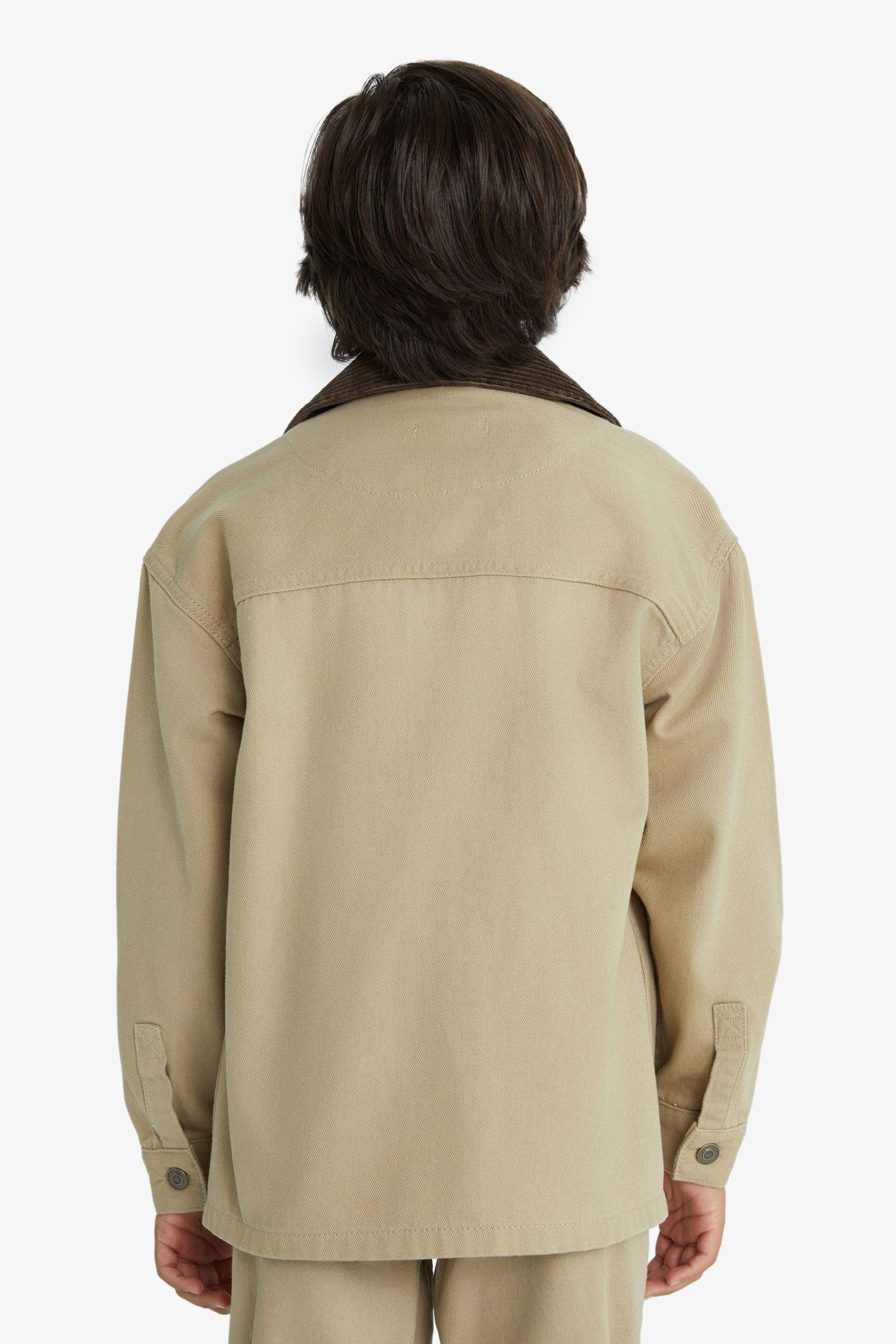 قميص ردن طويل اوفر سايز بياخة بولو