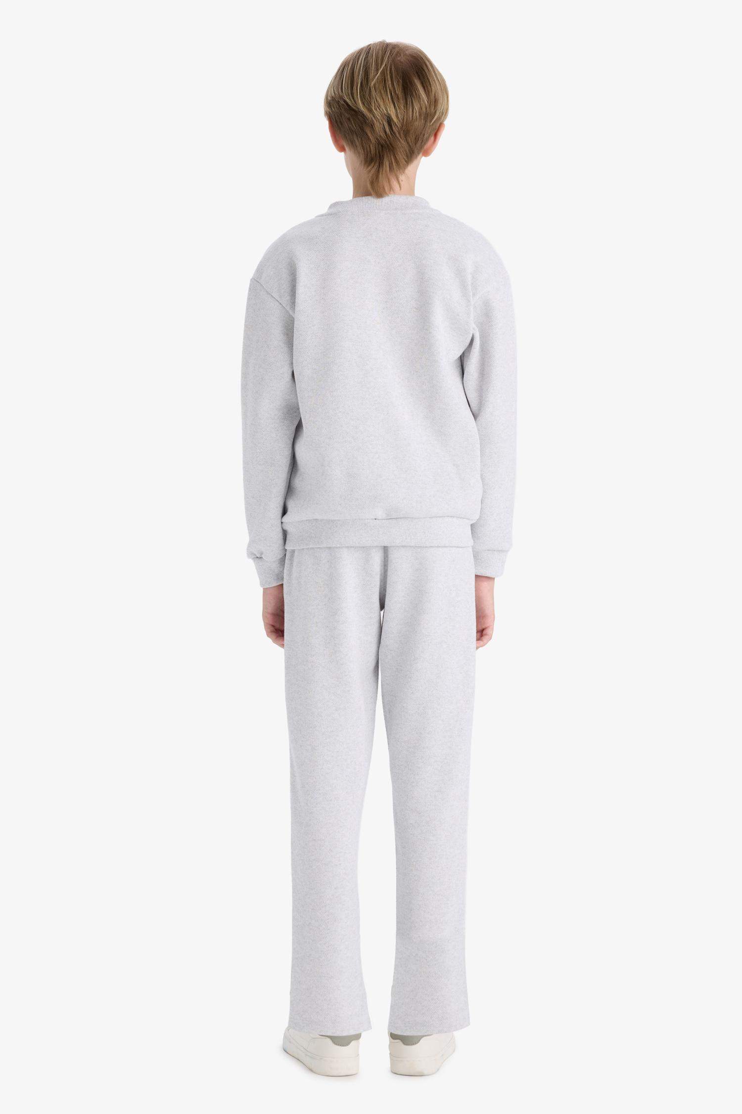 سيت ولادي جاكيت بومبر وبنطلون رياضي - قطعتين