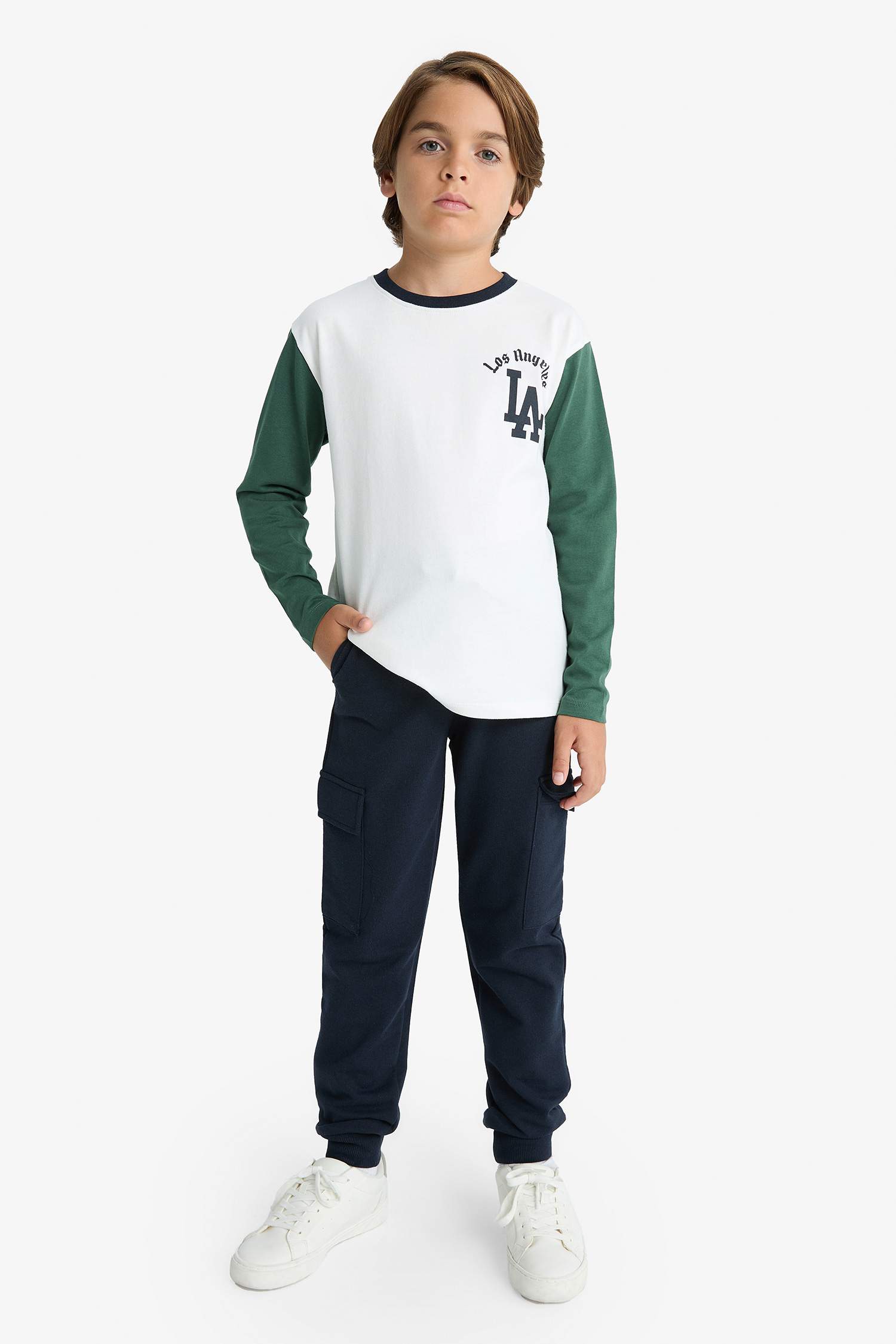 Boy Printed T-Shirt Sweatpants 2 Piece Set