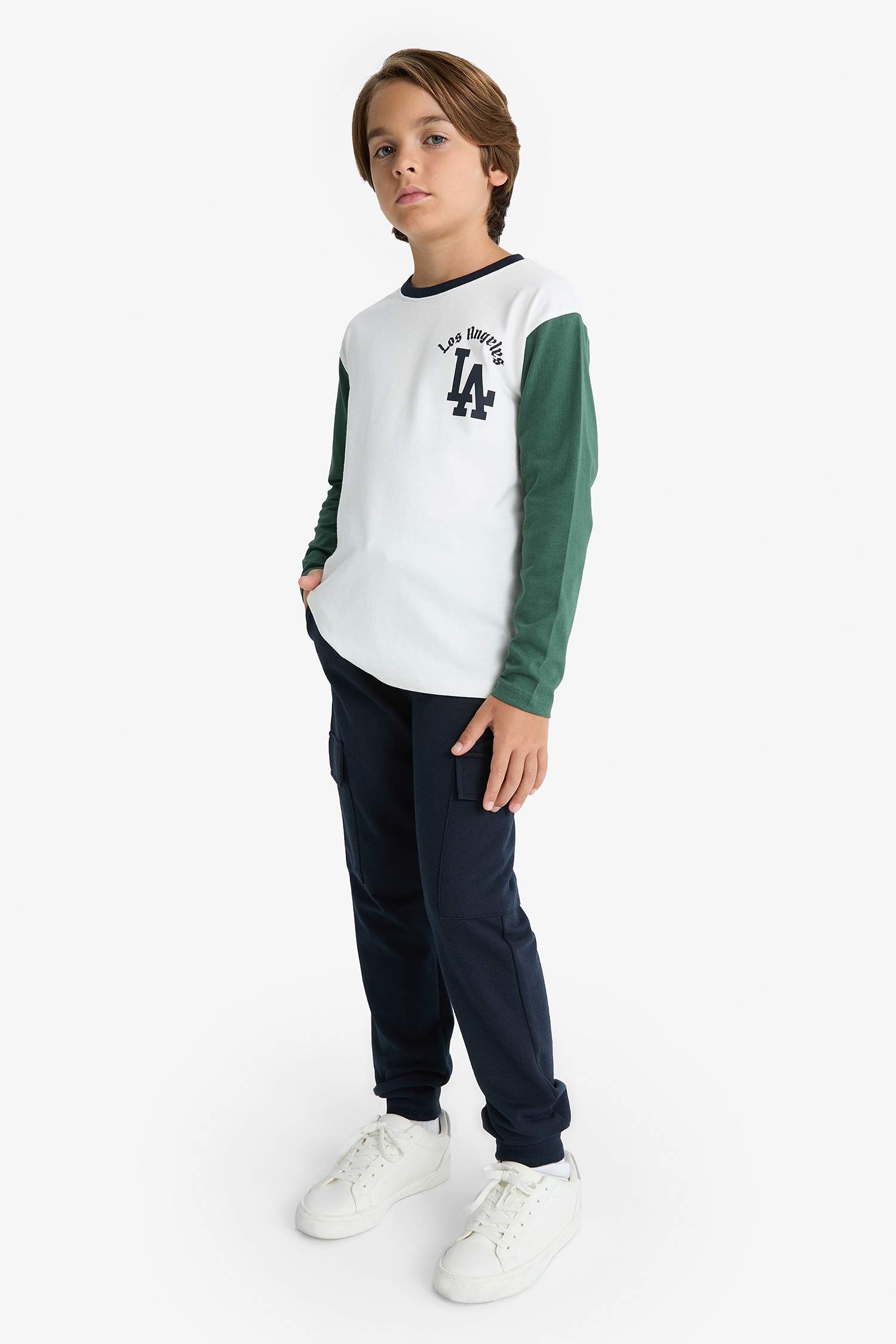 Boy Printed T-Shirt Sweatpants 2 Piece Set