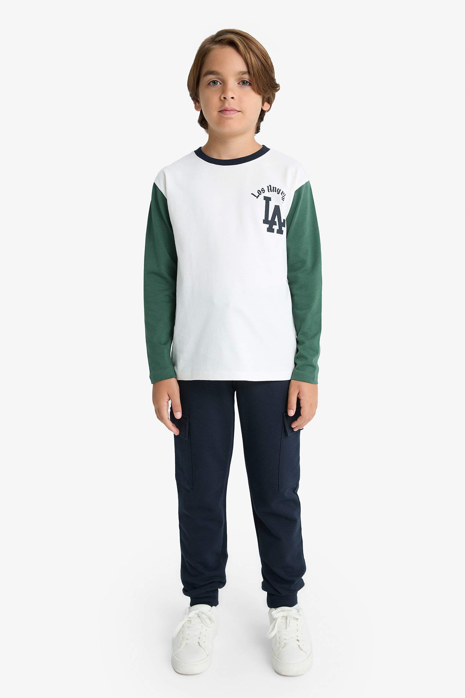 Boy Printed T-Shirt Sweatpants 2 Piece Set