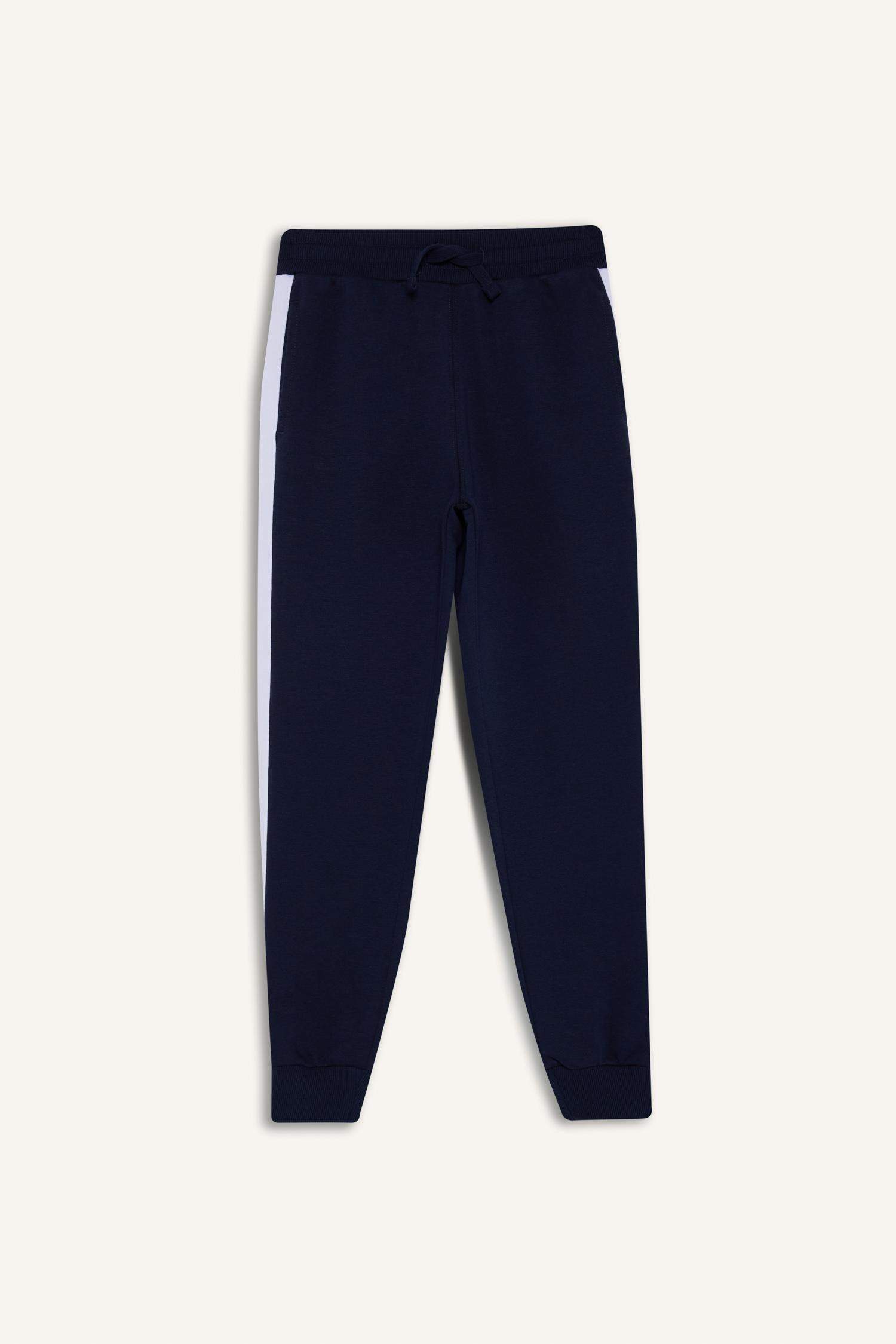 Erkek Çocuk 2'li Takım Kapüşonlu Baskılı Sweatshirt Eşofman Altı