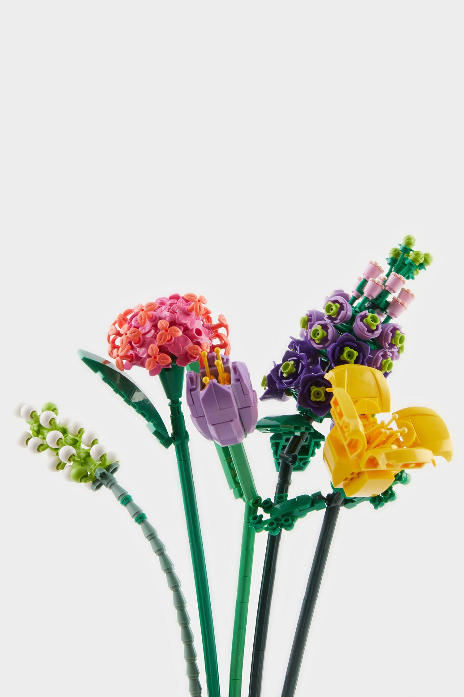 Renkli Çiçek Buketi Blok Set