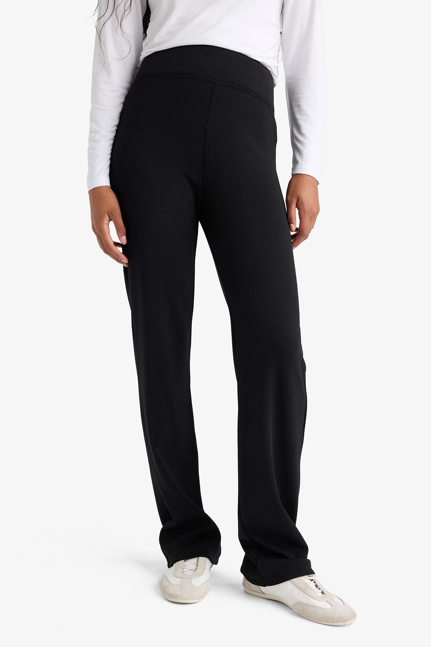 Flare Fit Geniş Paça Termal Tayt