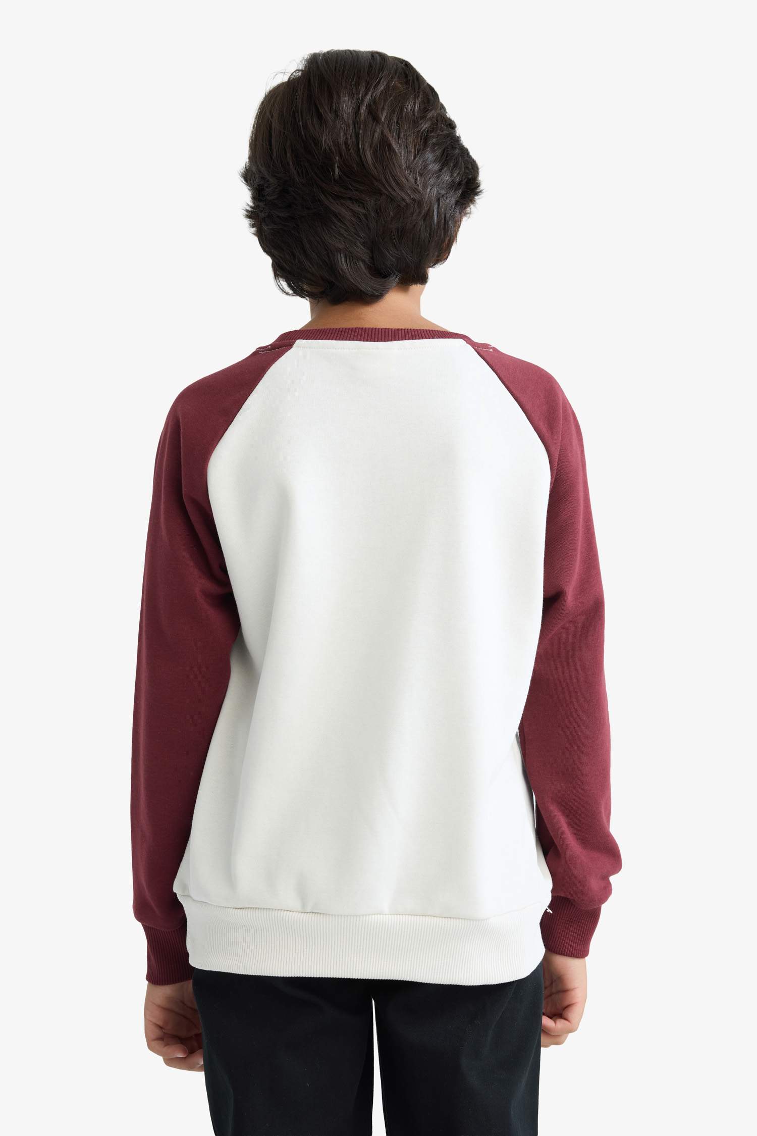 سويت شيرت اولادي مطرز اوفر سايز