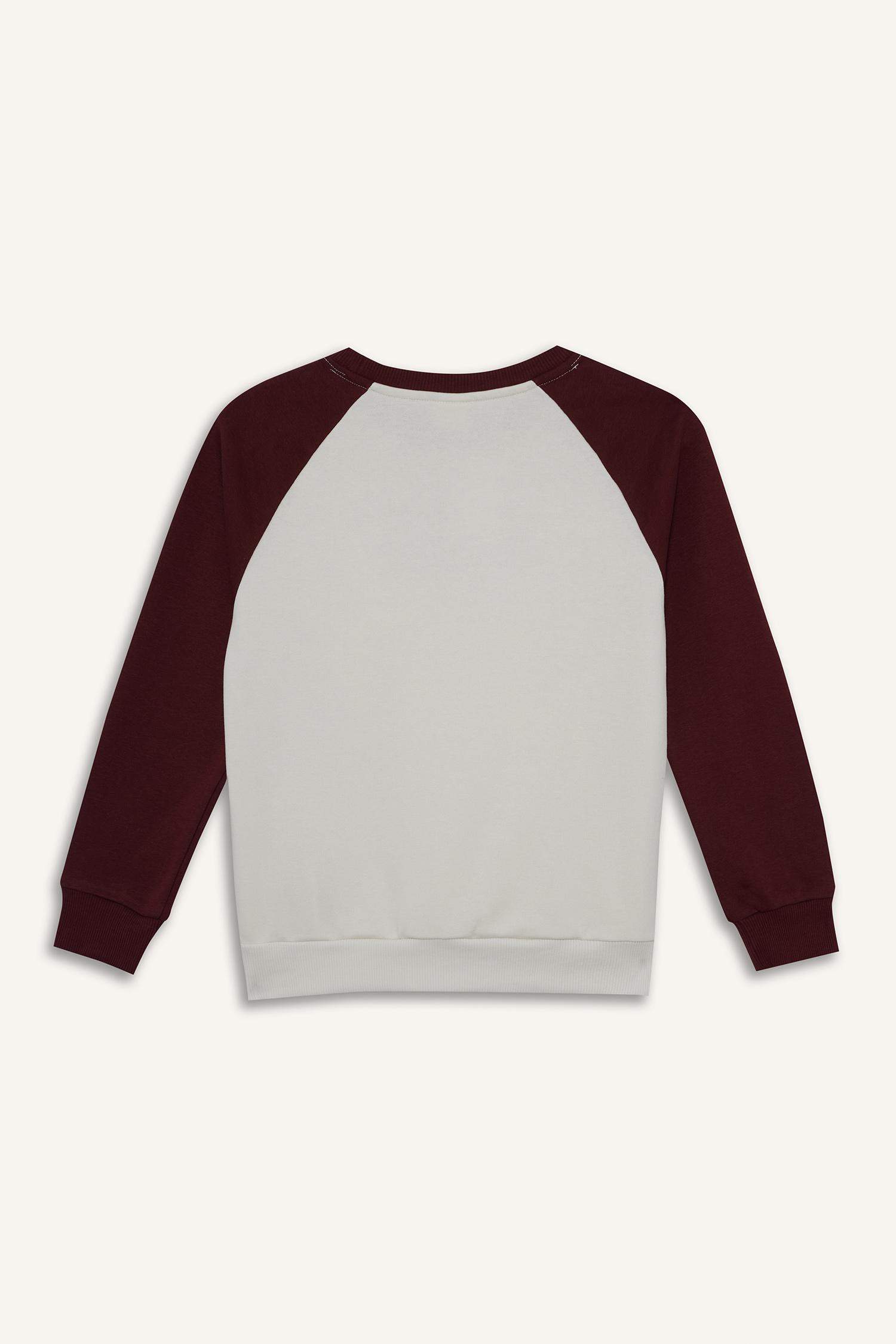 سويت شيرت اولادي مطرز اوفر سايز