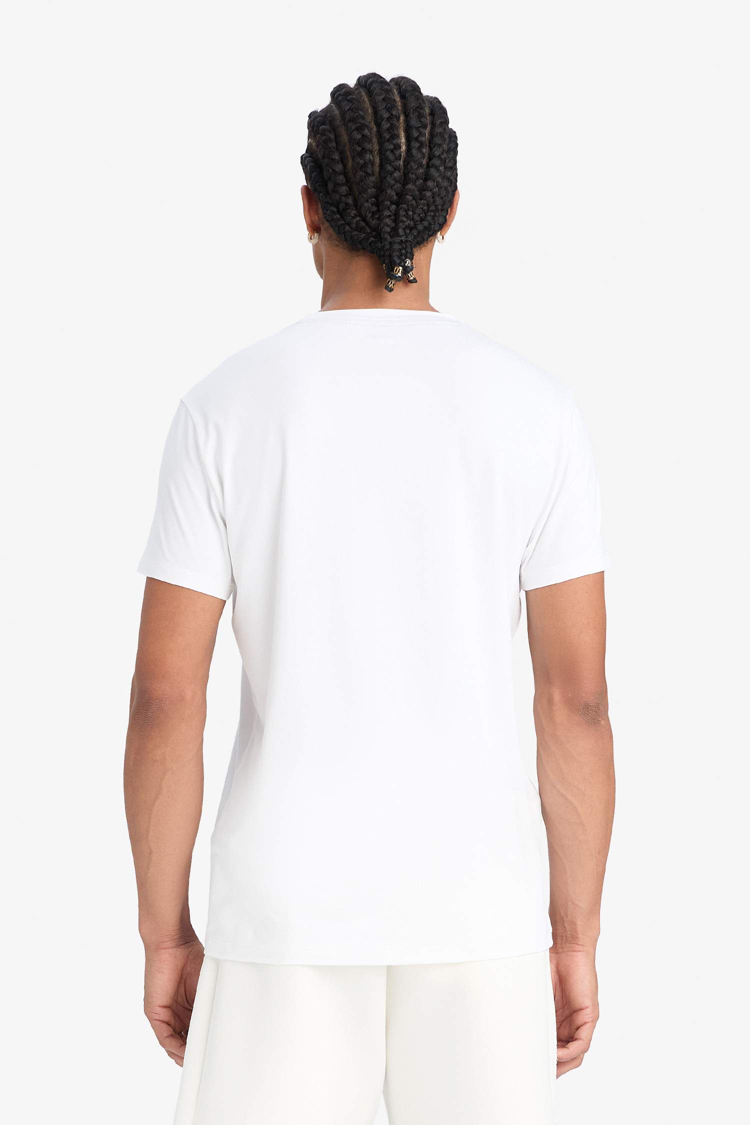 تيشيرت رياضي نص ردن سليم فيت من DeFactoFit