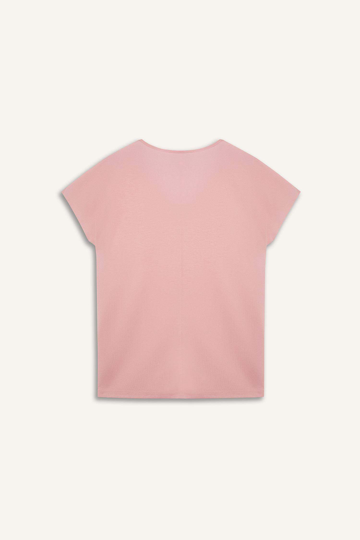 V Neck Short Sleeve T-Shirt