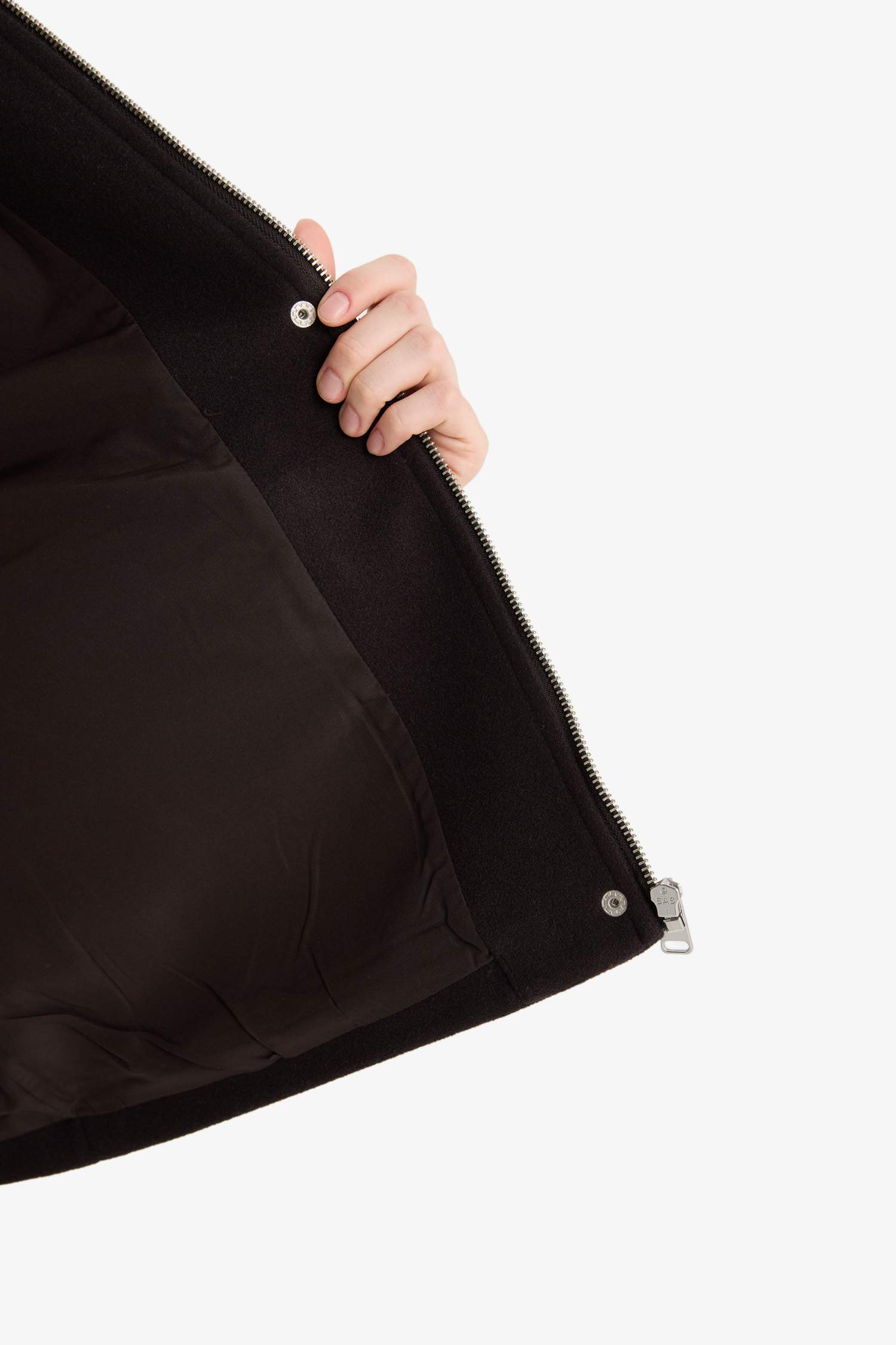 Regular Fit Polo Collar Cachet Jacket