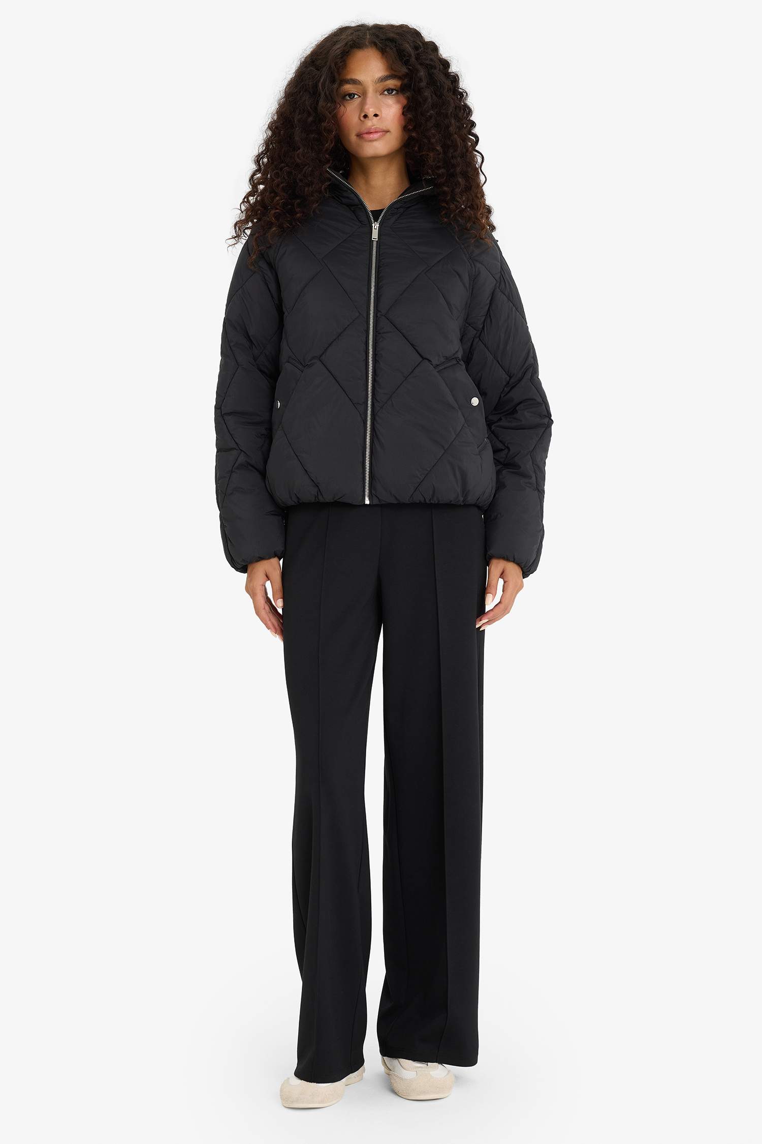 Waterproof Regular Fit Puffer Jacket