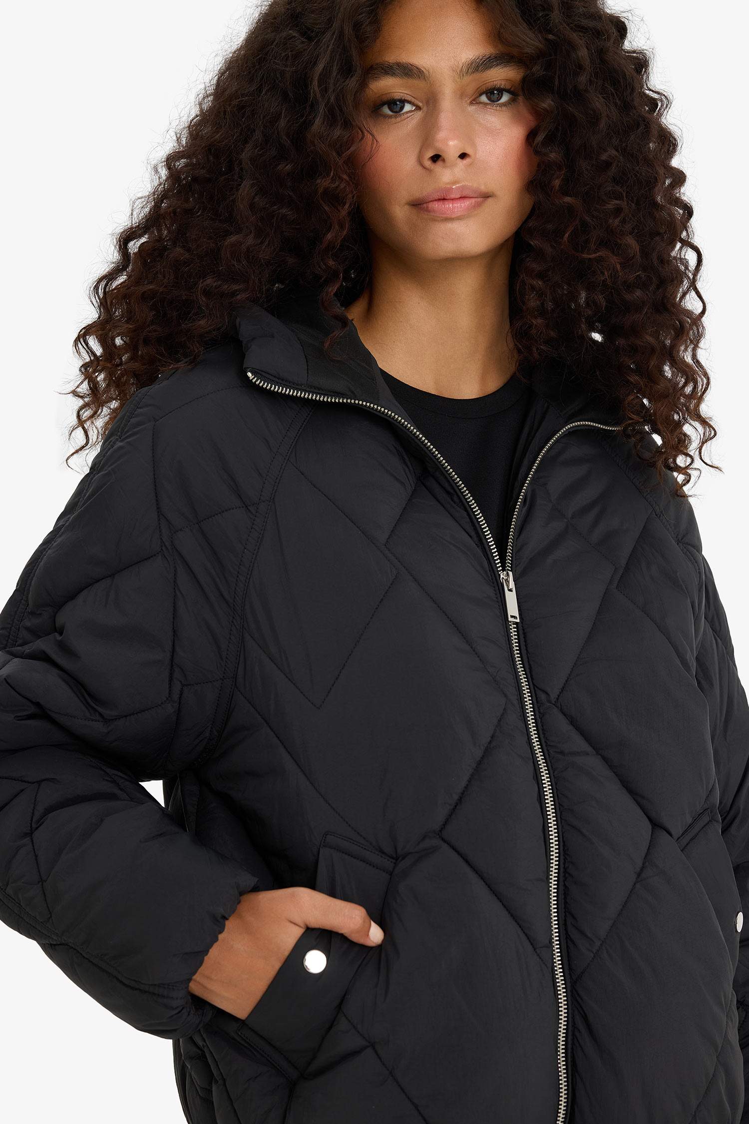 Waterproof Regular Fit Puffer Jacket
