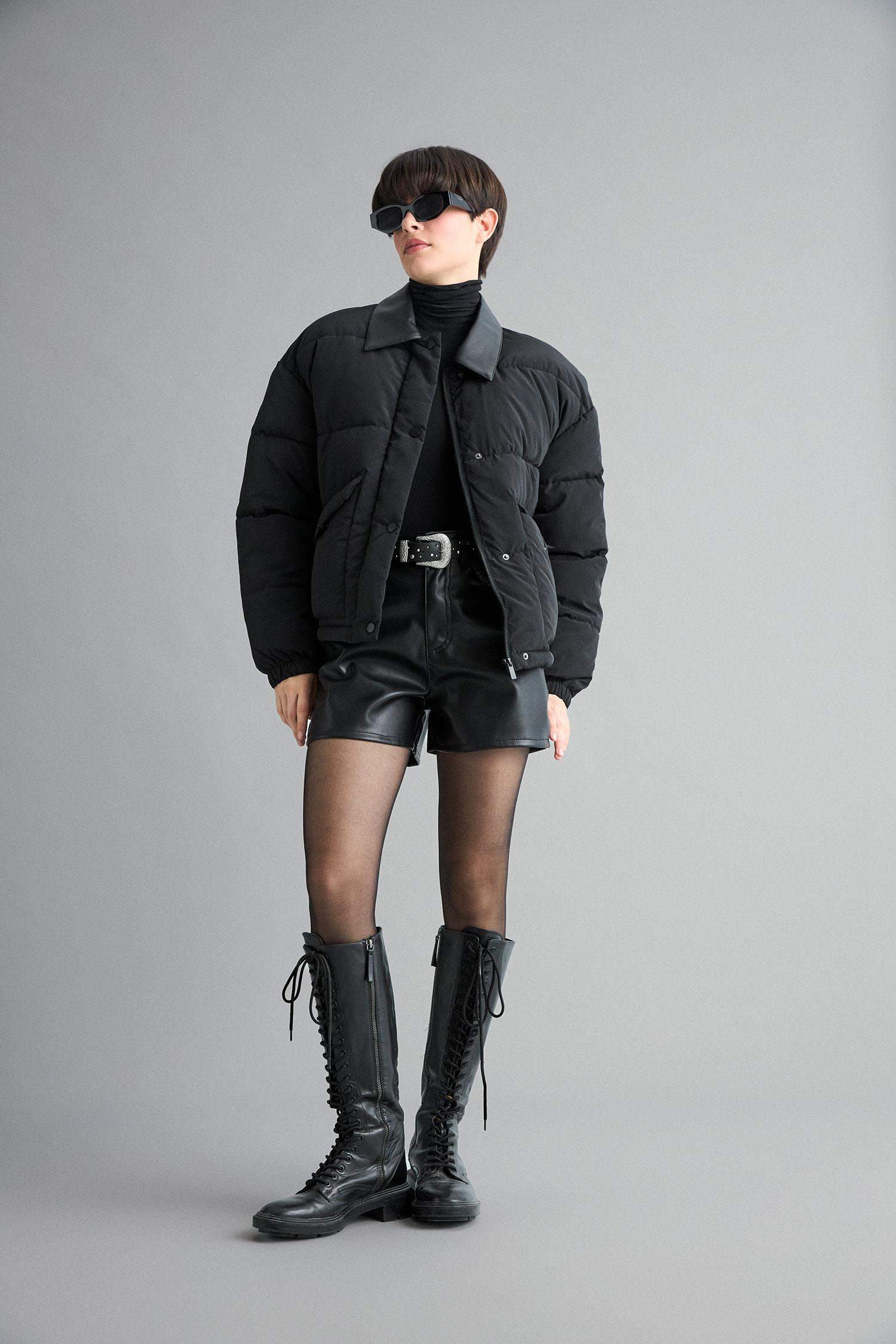 Su Geçirmez Regular Fit Polo Yaka Mont