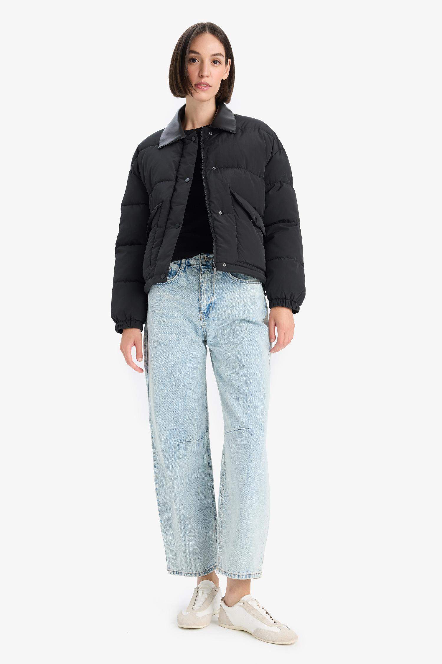 Su Geçirmez Regular Fit Polo Yaka Mont