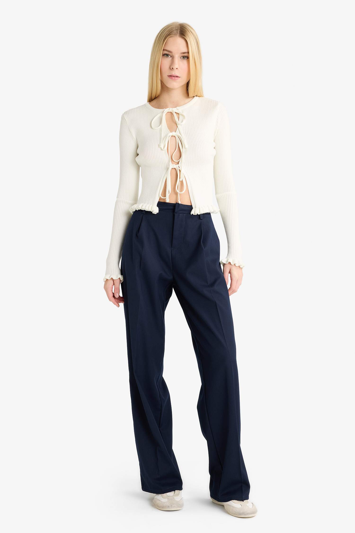 Baggy Fit Regular Waist Trousers