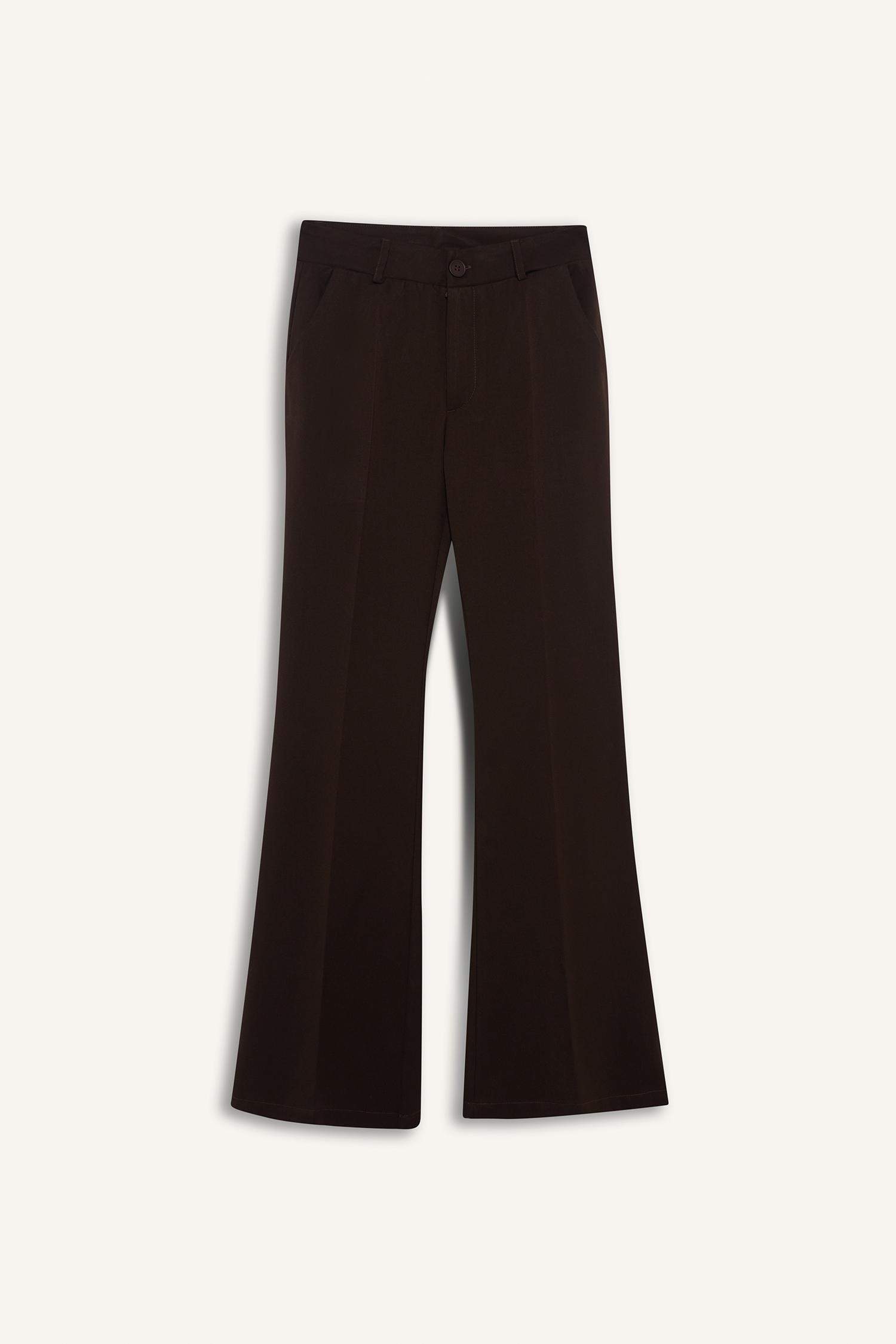 Flare Fit Regular Waist Trousers