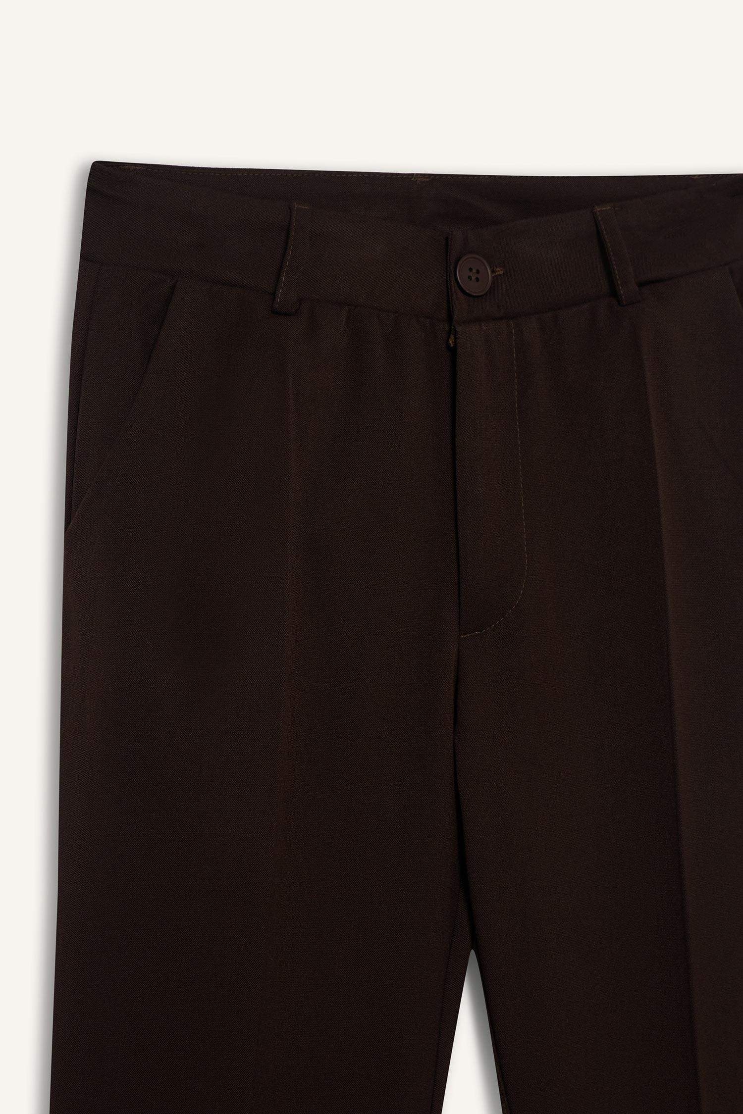 Flare Fit Regular Waist Trousers