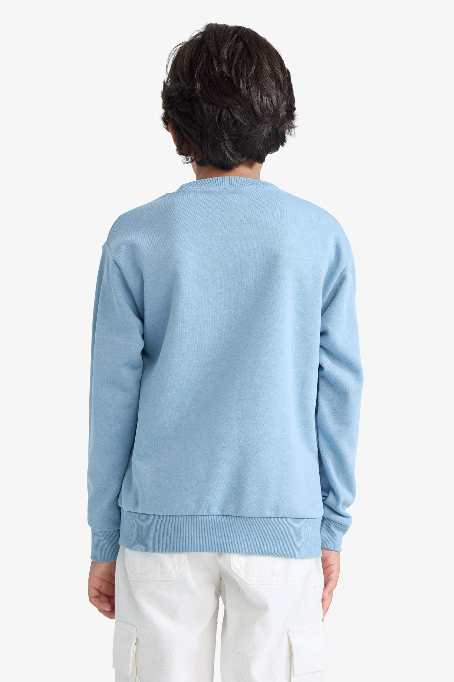 Boy Regular Fit Crew Neck Sweatshirt