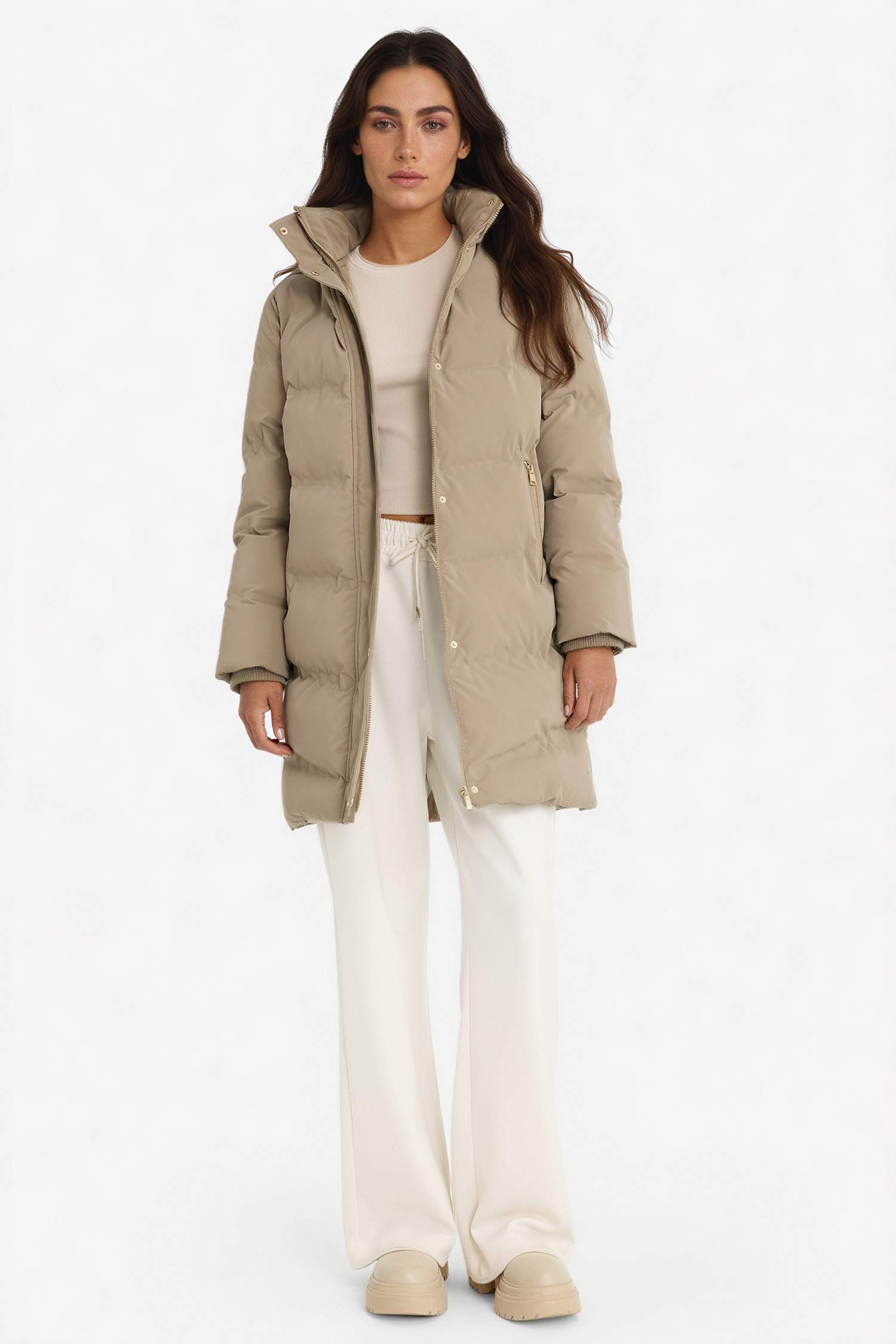 бас киімді Пальто