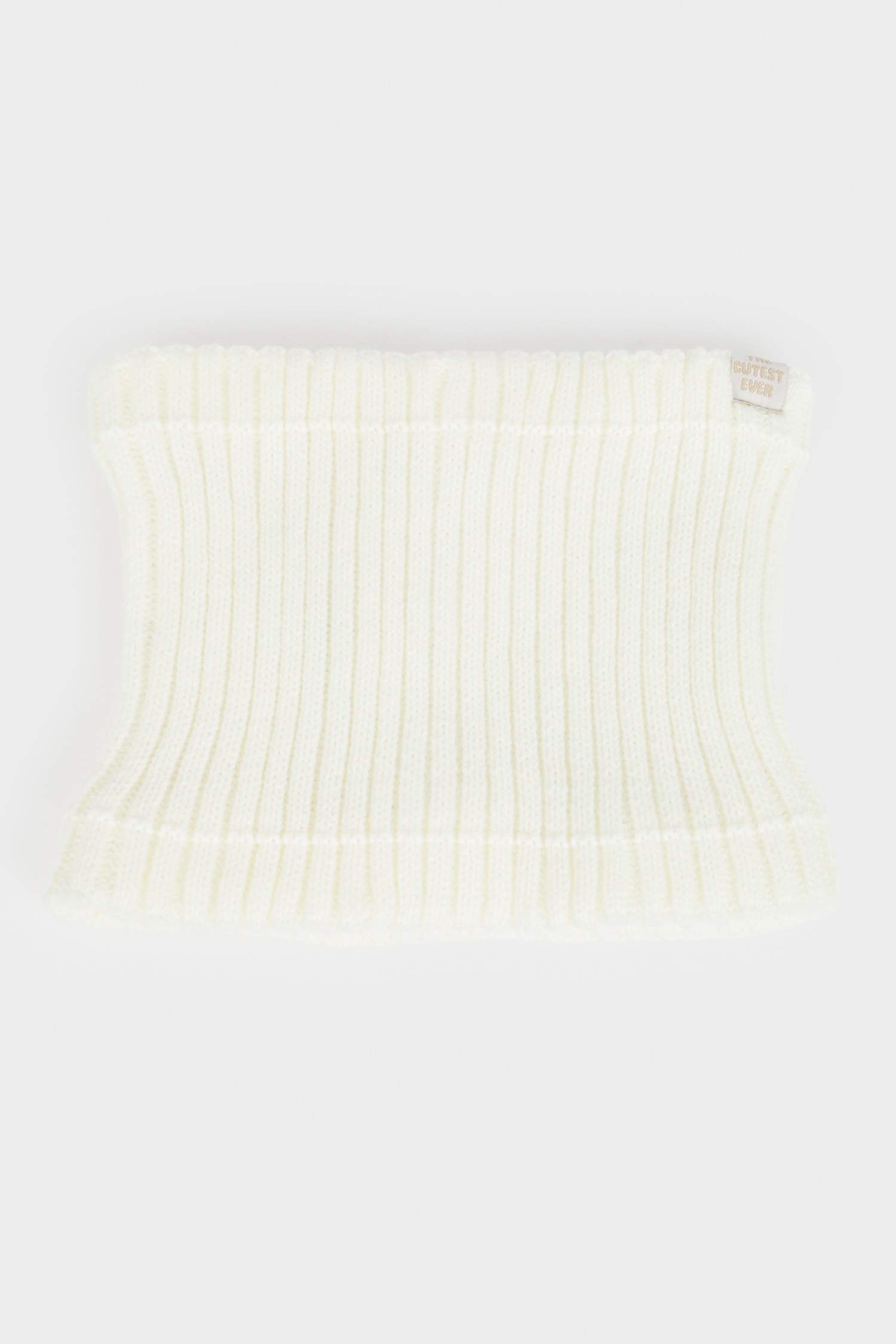 Kız Bebek İçi Astarlı Triko Boyunluk