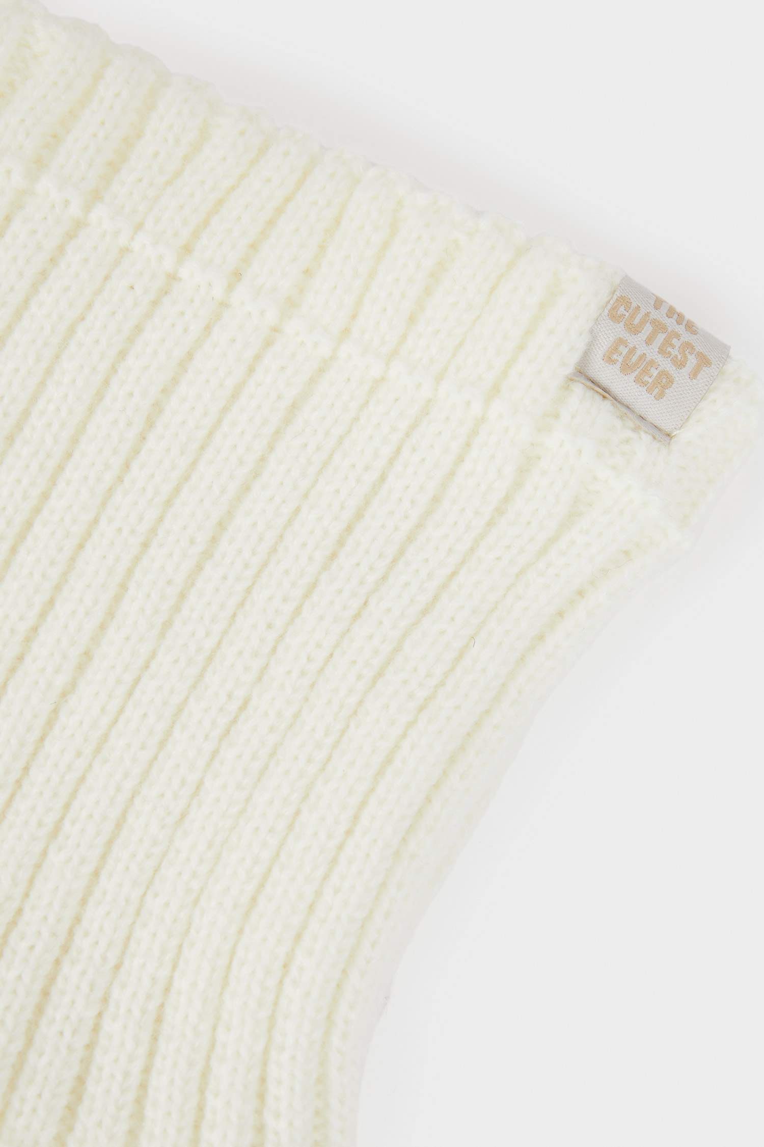 Kız Bebek İçi Astarlı Triko Boyunluk