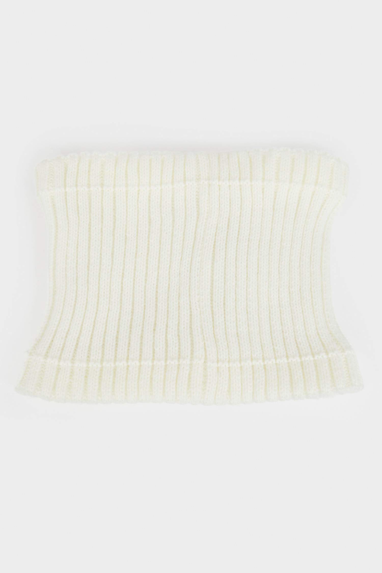 Kız Bebek İçi Astarlı Triko Boyunluk