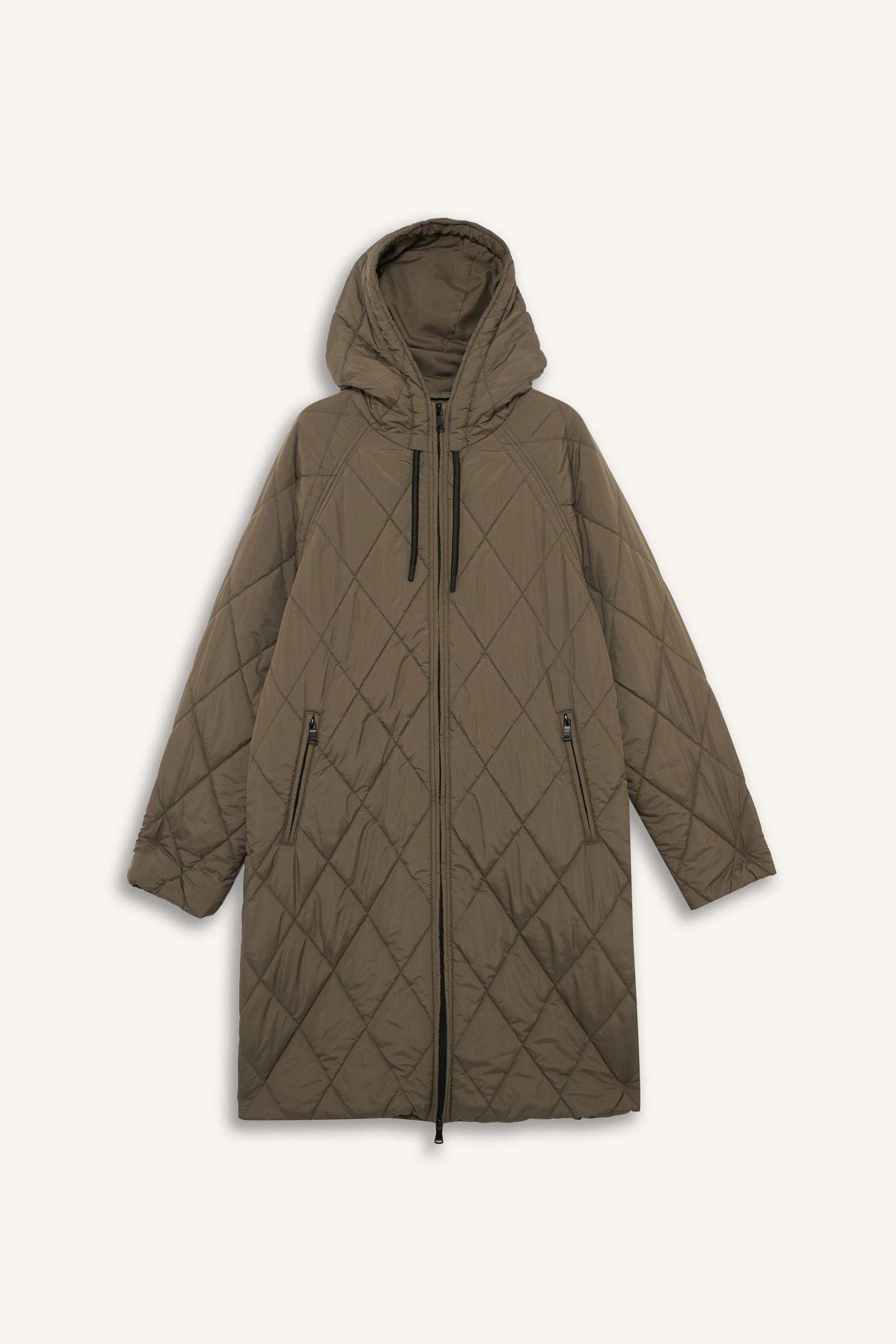 Regular Fit Hooded Rain Coat